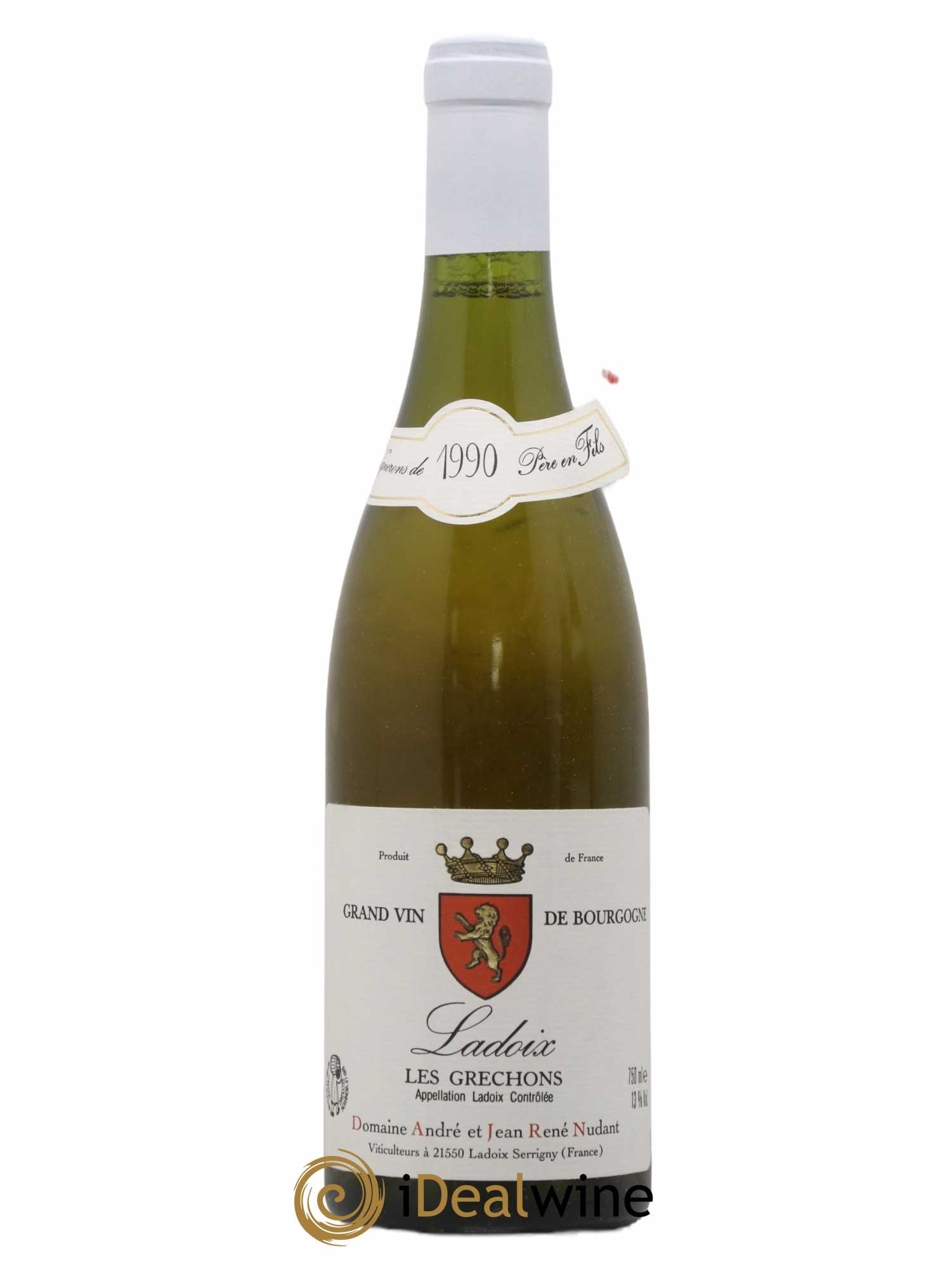 Ladoix Les Grechons Nudant 1990 - Posten von 1 Flasche - 0