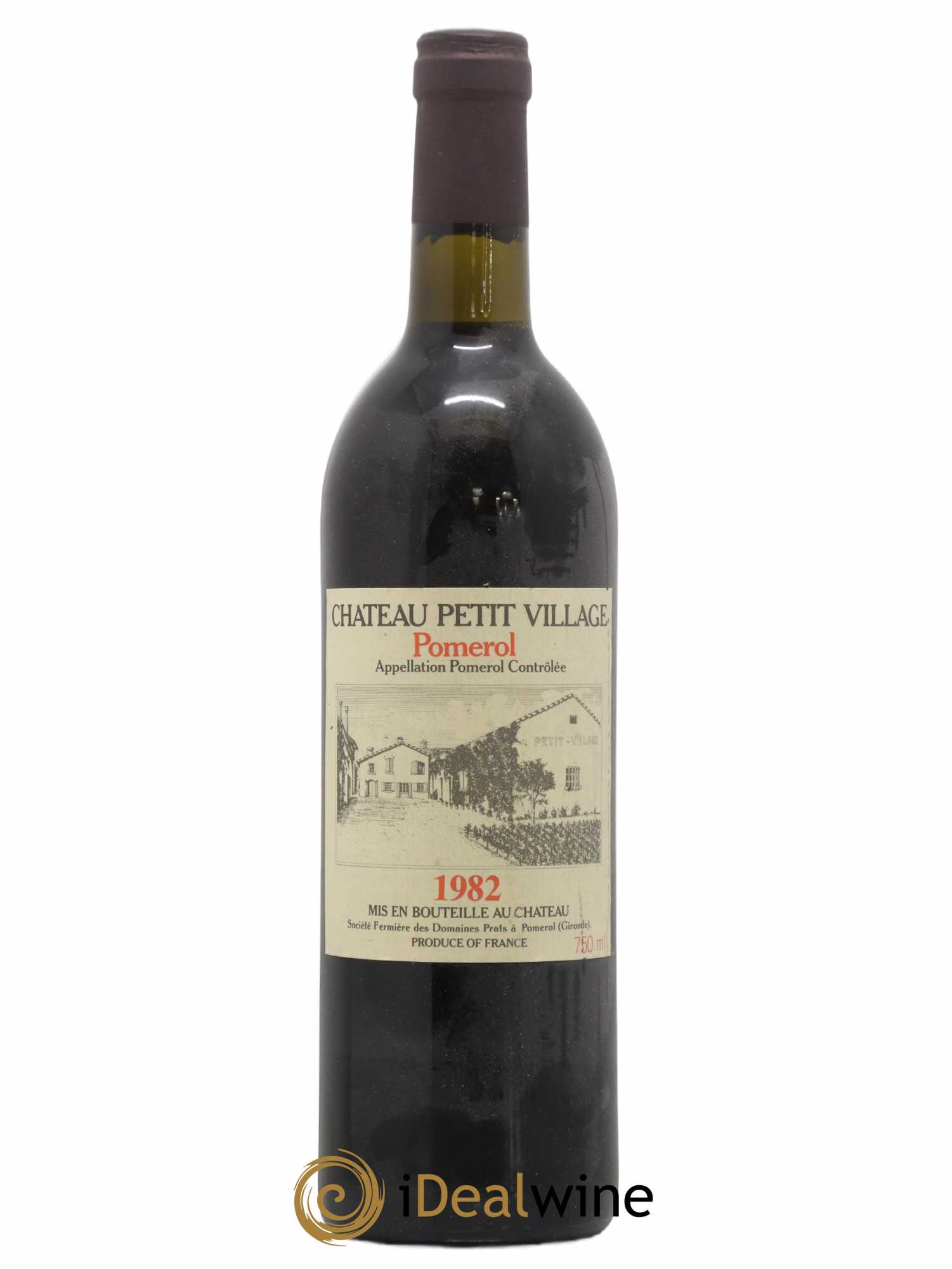Château Petit Village 1982 - Lot de 1 bouteille - 0