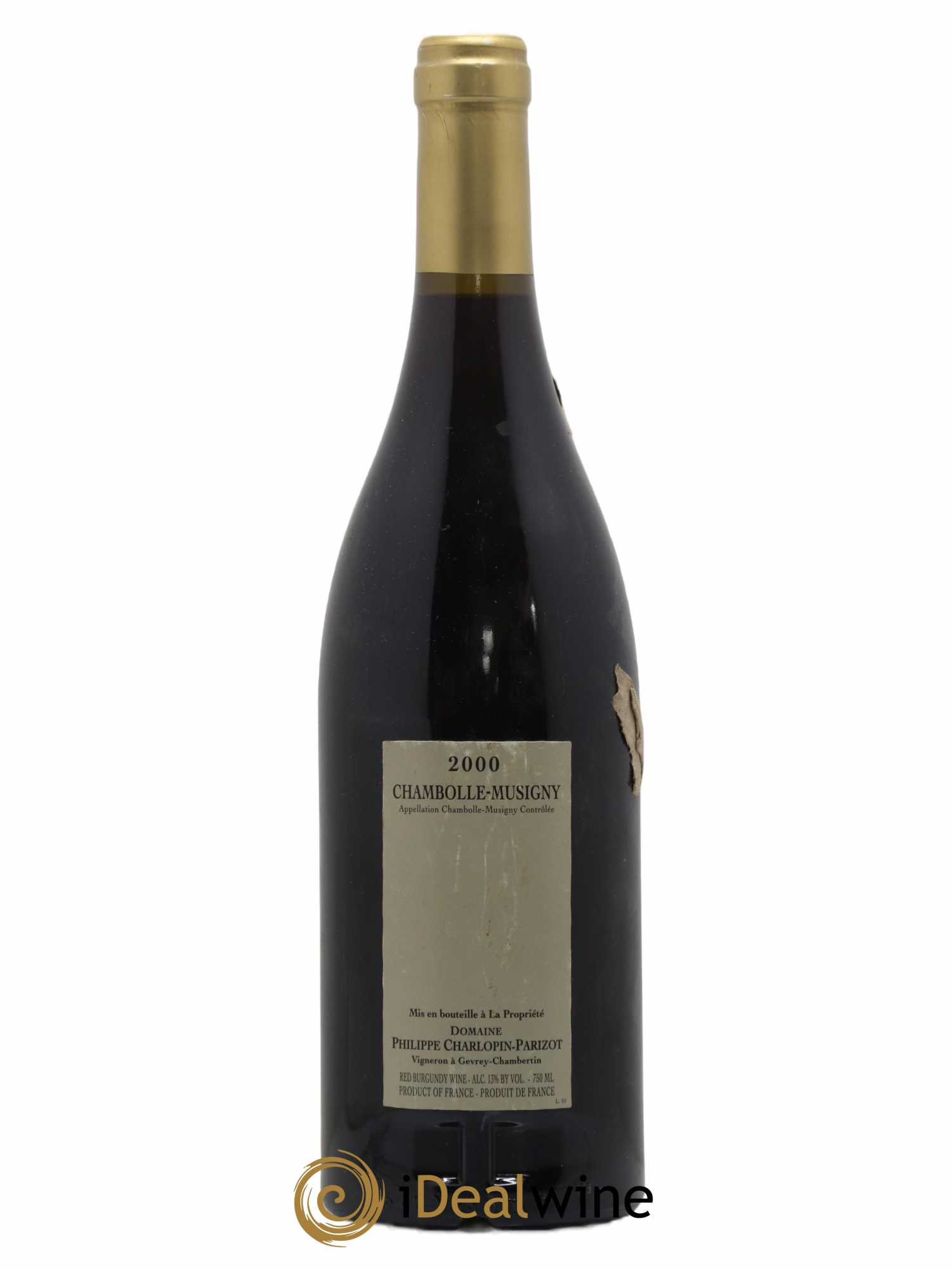 Chambolle-Musigny Charlopin Parizot 2000 - Lot of 1 bottle - 1