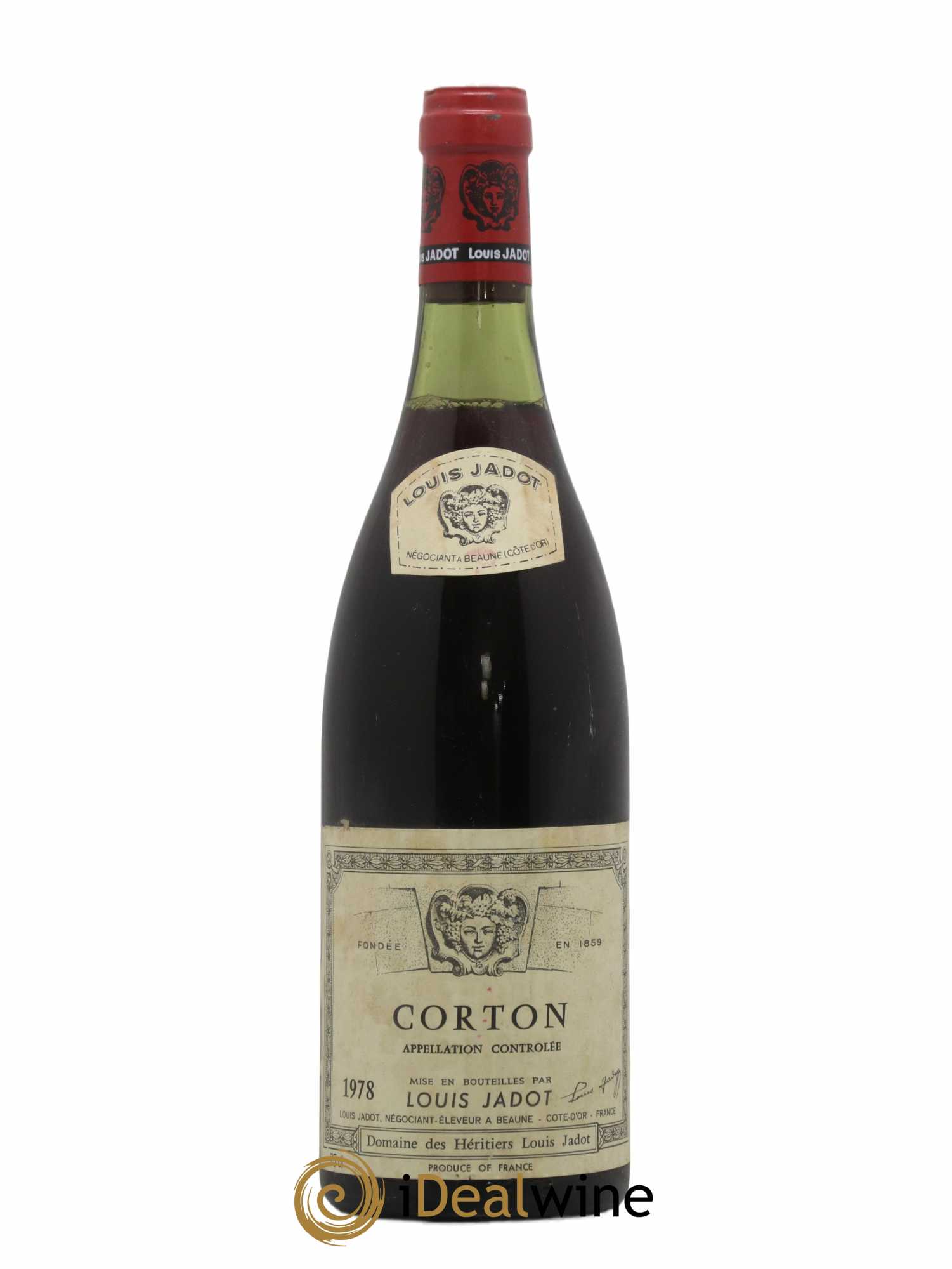 Corton Grand Cru Jadot 1978 - Lot de 1 bouteille - 0