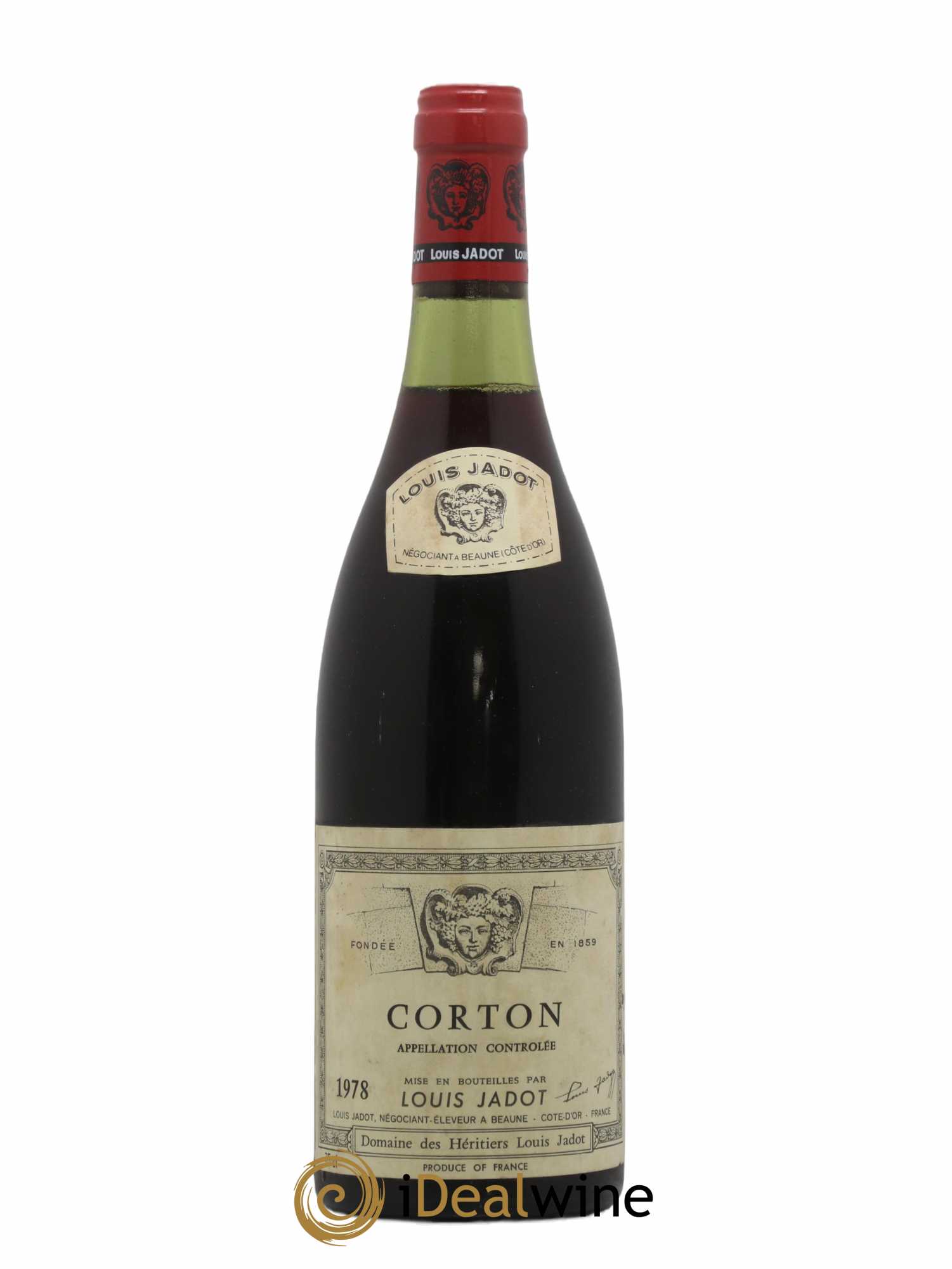 Corton Grand Cru Jadot 1978 - Lot de 1 bouteille - 0