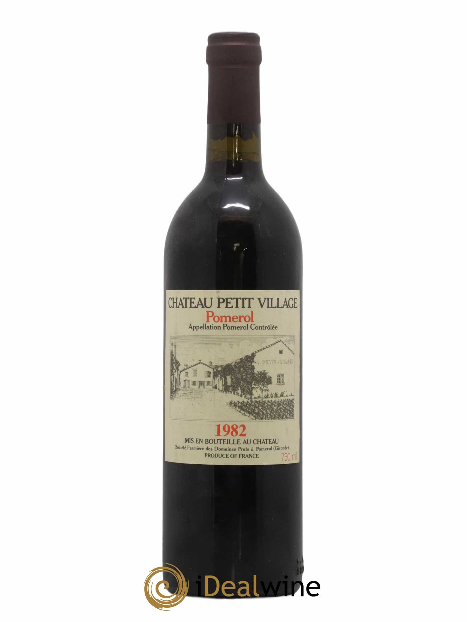 Château Petit Village 1982 - Lot de 1 bouteille - 0