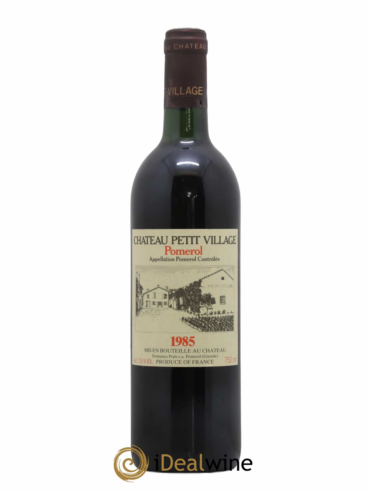 Château Petit Village 1985 - Lot de 1 bouteille - 0