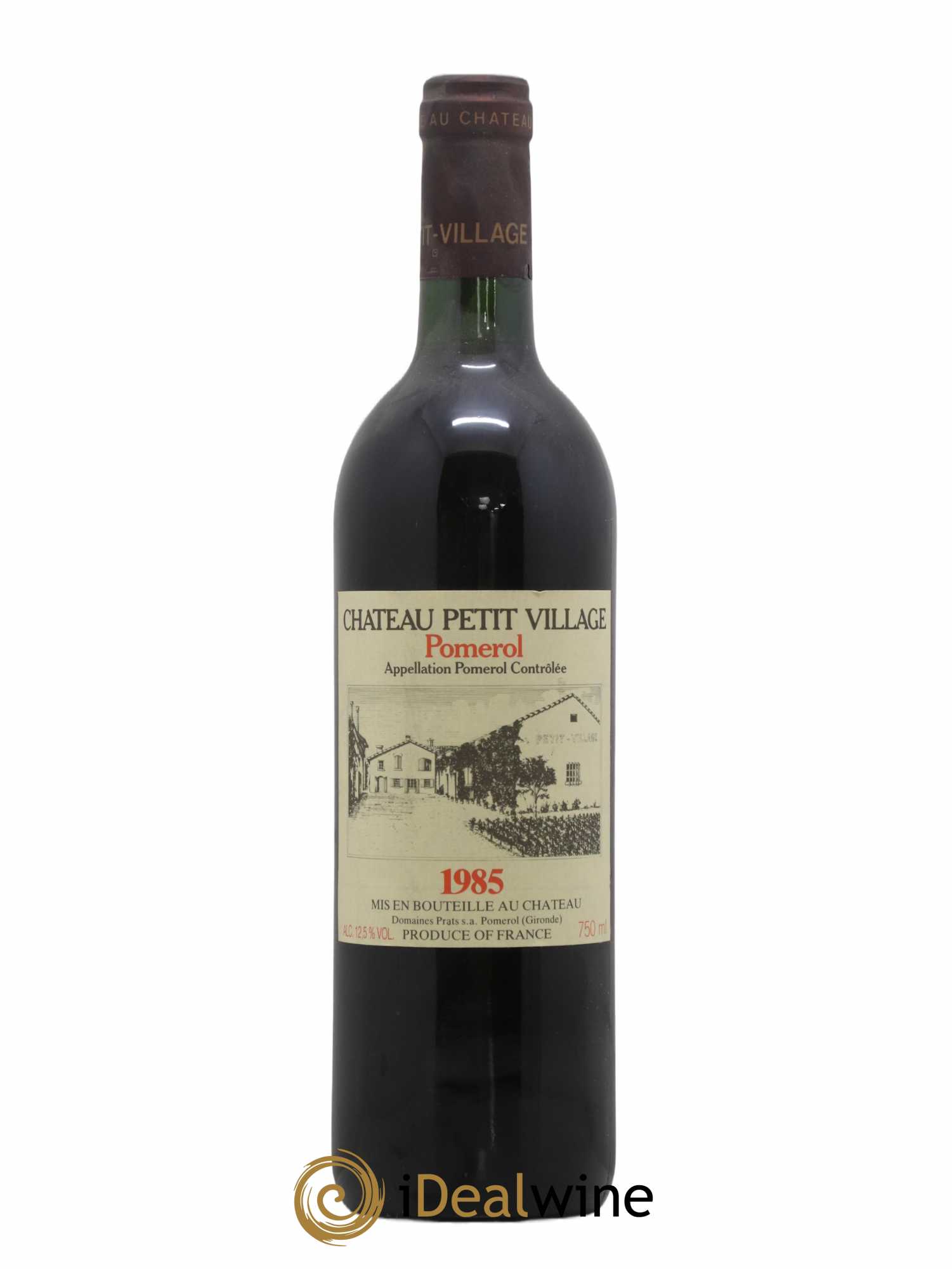 Château Petit Village 1985 - Lot de 1 bouteille - 0