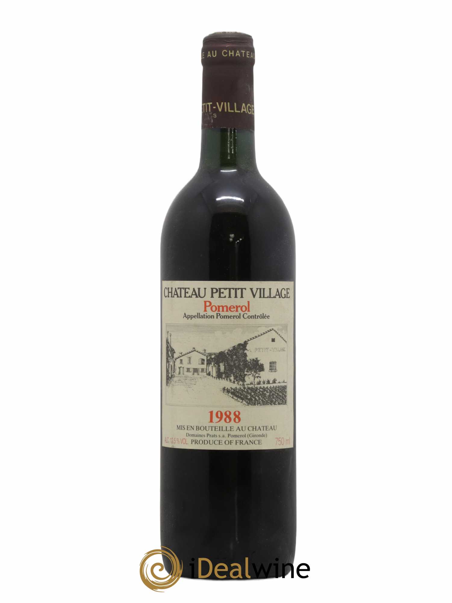 Château Petit Village 1988 - Lot de 1 bouteille - 0