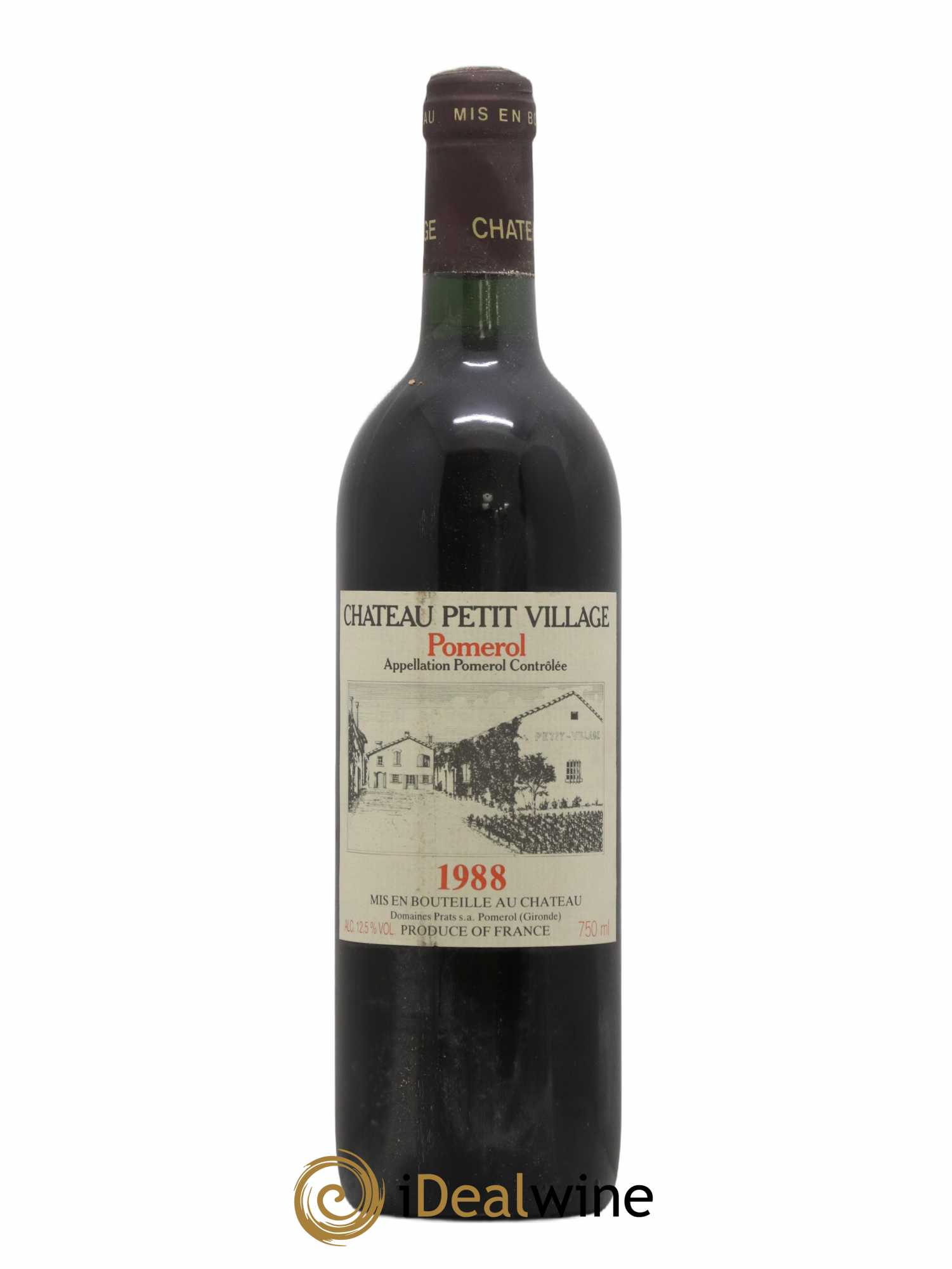 Château Petit Village 1988 - Lot de 1 bouteille - 0