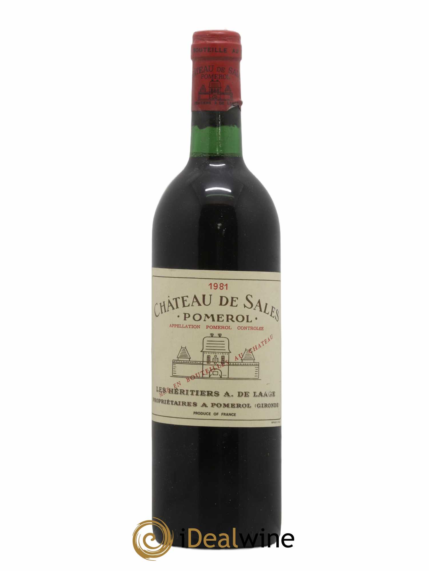 Château de Sales 1981 - Lot de 1 bouteille - 0