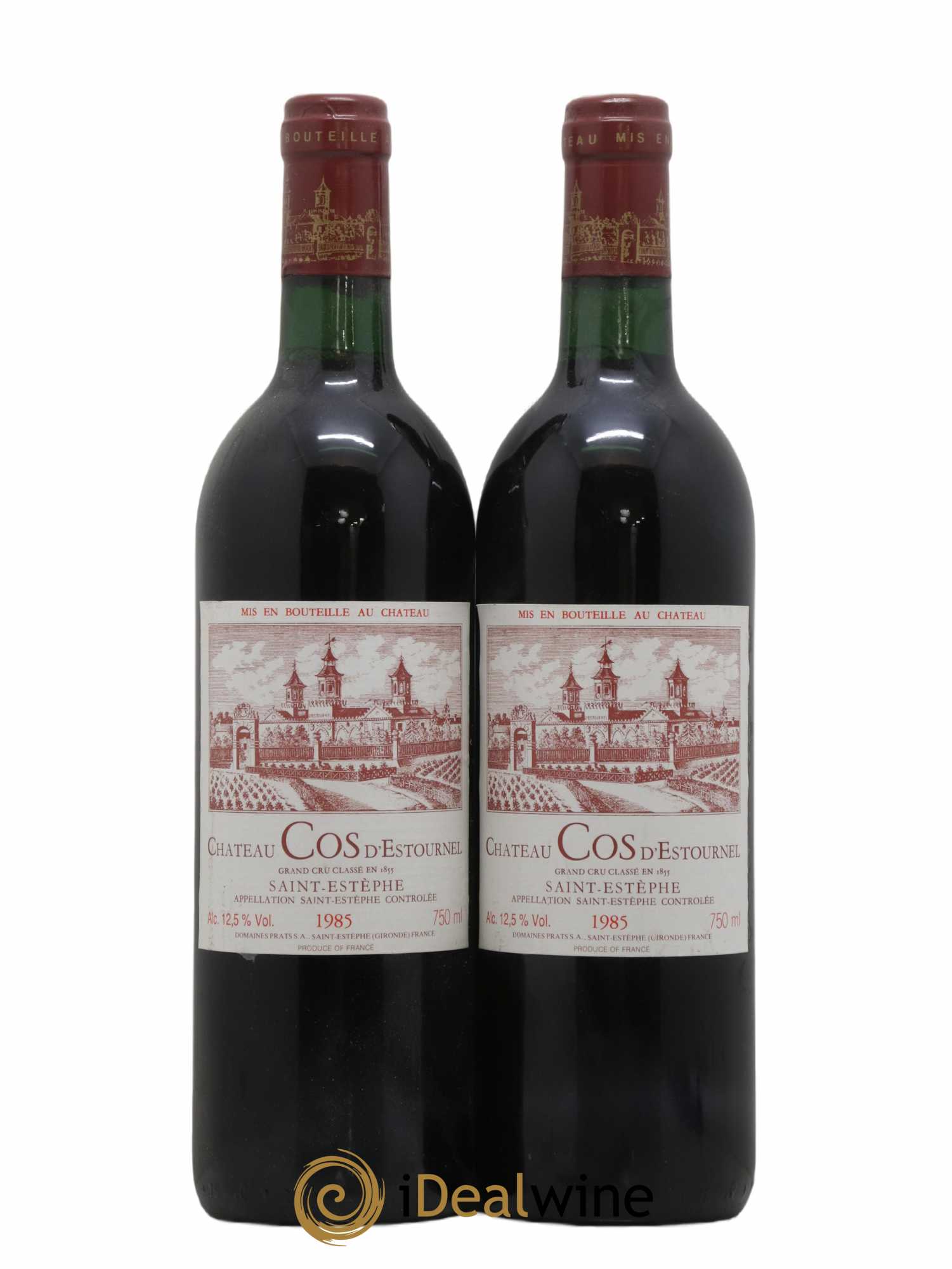 Cos d'Estournel 2ème Grand Cru Classé 1985 - Lot de 2 bouteilles - 0