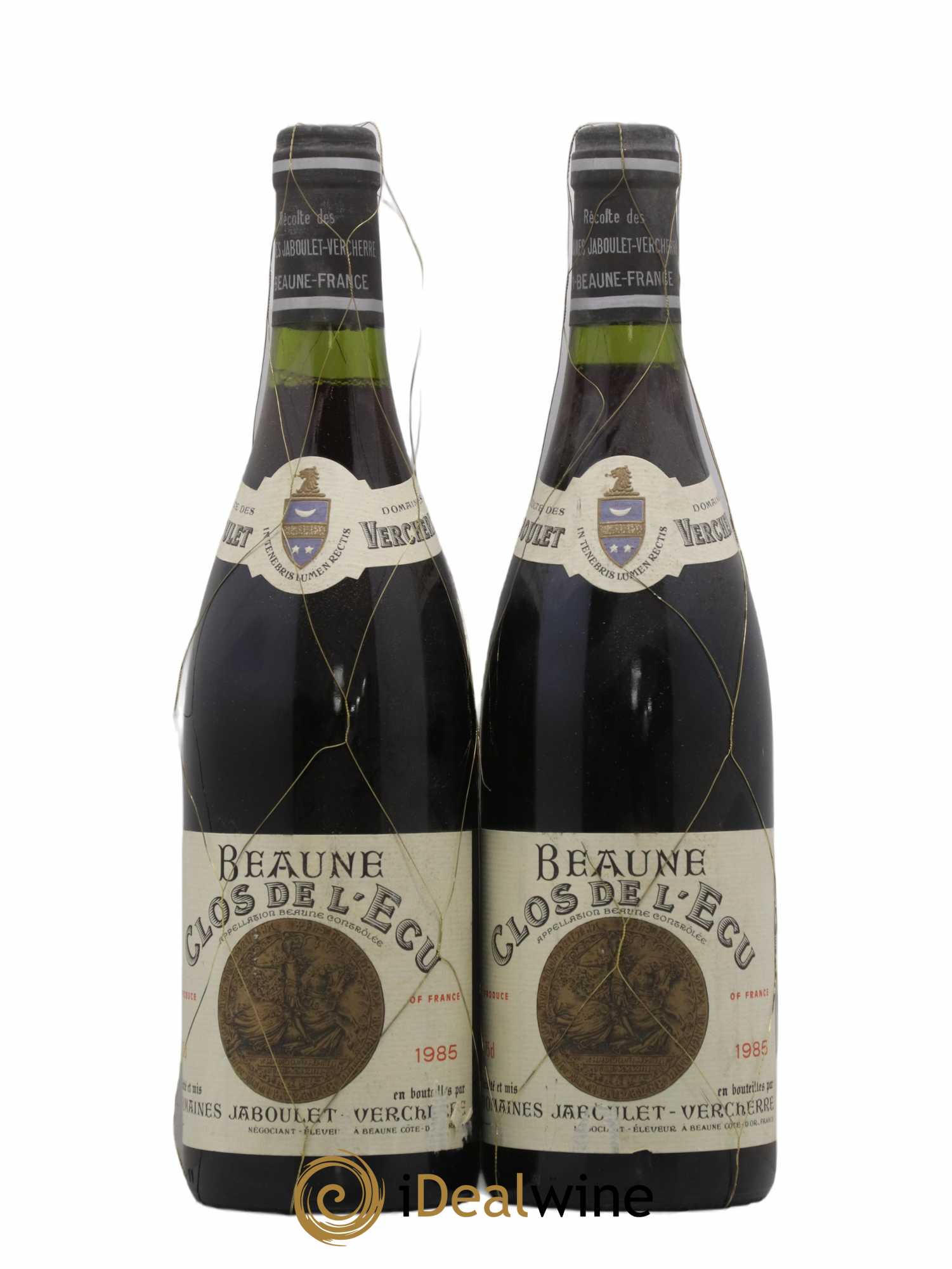 Beaune 1er Cru Clos de l'Ecu Jaboulet Vercherre 1985 - Posten von 2 Flaschen - 0