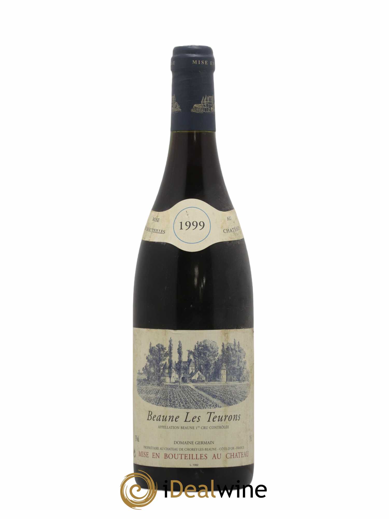 Beaune 1er Cru Les Teurons Domaine Germain 1999 - Posten von 1 Flasche - 0