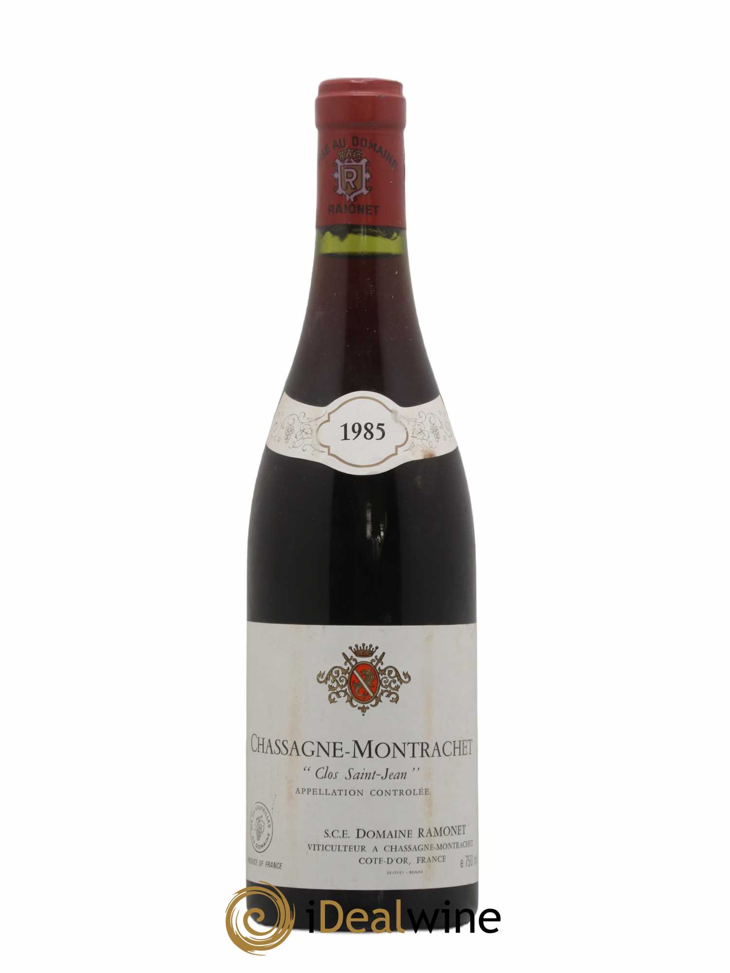 Chassagne-Montrachet 1er Cru Clos Saint-Jean Ramonet (Domaine) 1985 - Lot de 1 bouteille - 0