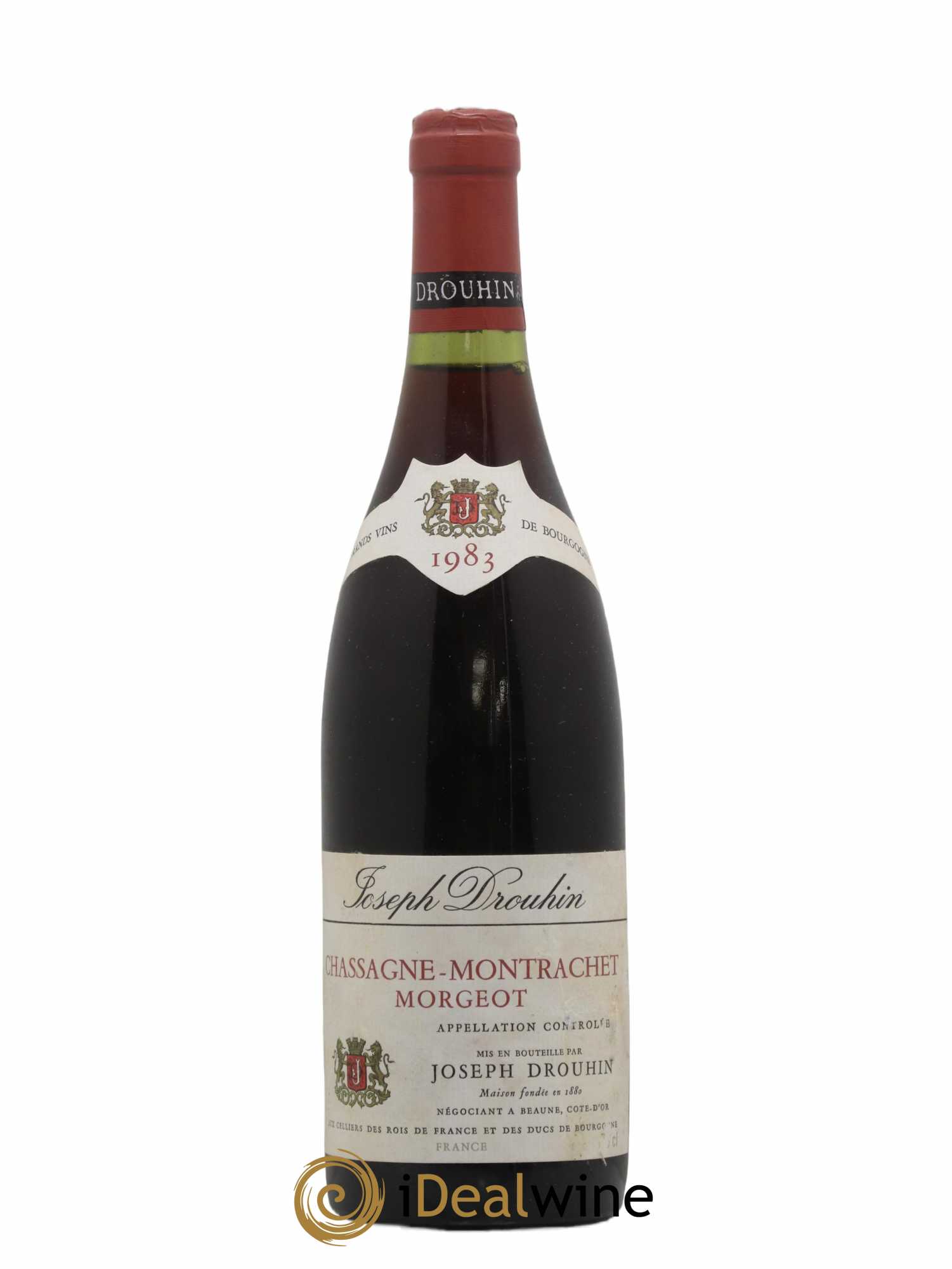 Chassagne-Montrachet 1er Cru Morgeot Joseph Drouhin 1983 - Lot de 1 bouteille - 0