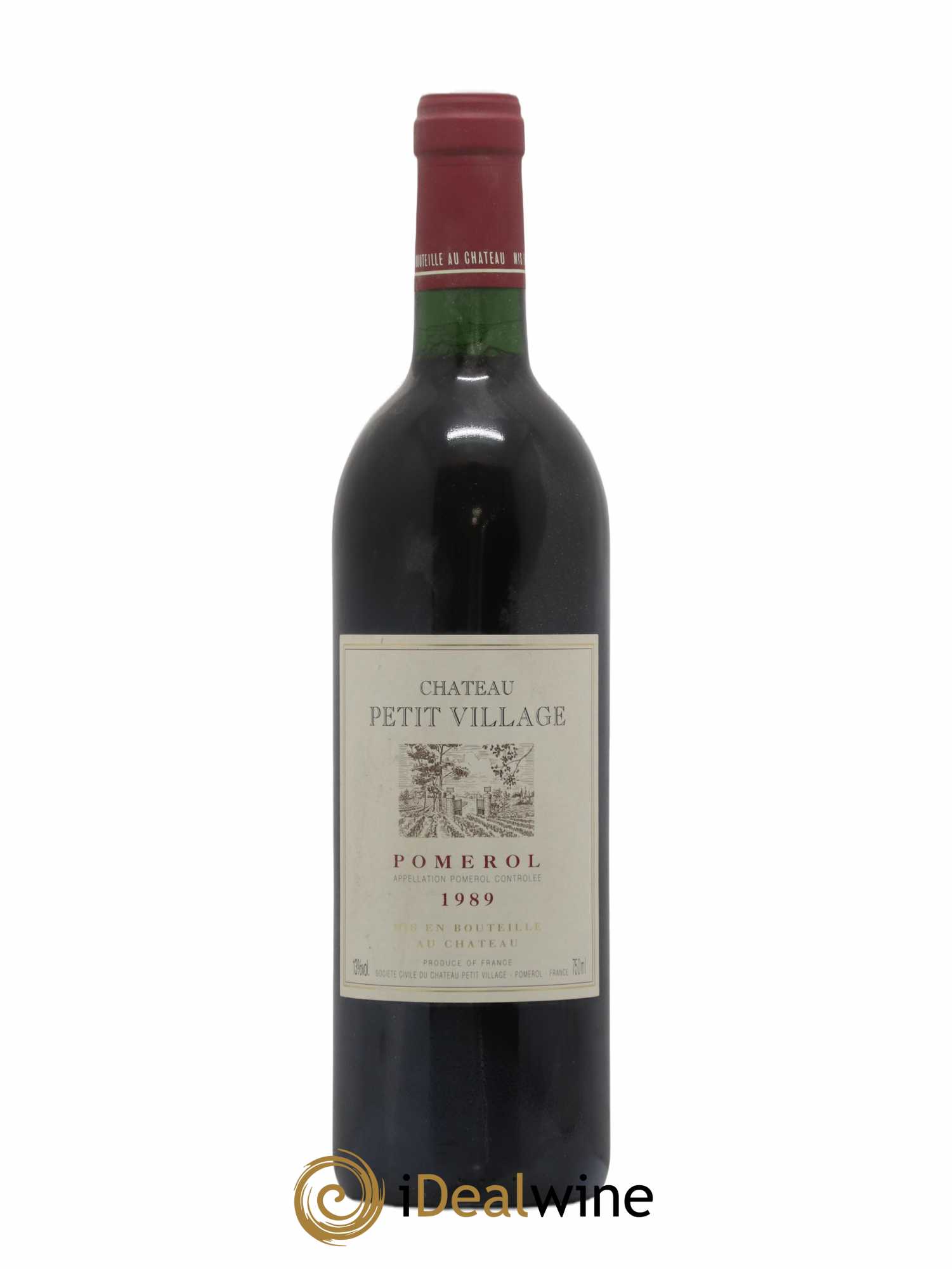 Château Petit Village 1989 - Lot de 1 bouteille - 0