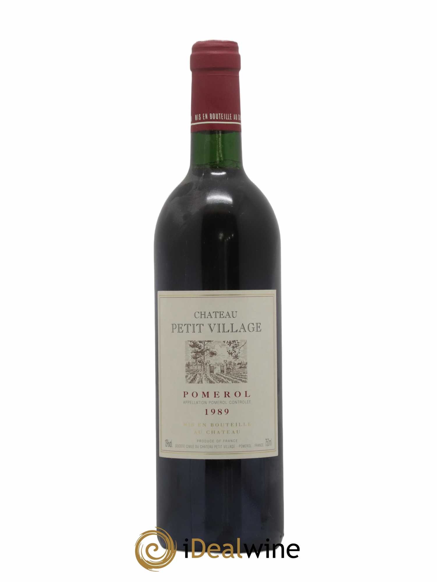 Château Petit Village 1989 - Lot de 1 bouteille - 0