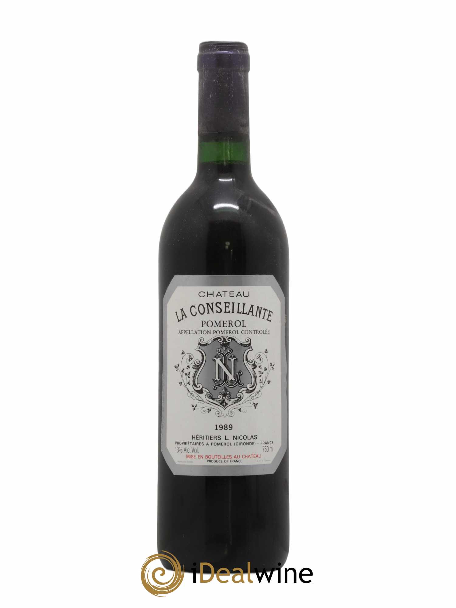 Château la Conseillante 1989 - Lot de 1 bouteille - 0
