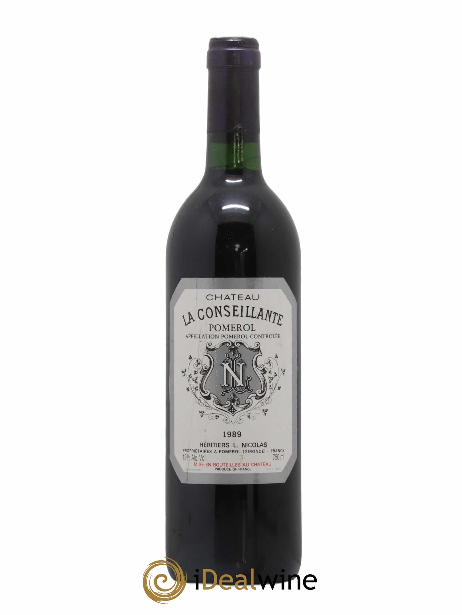 Château la Conseillante 1989 - Lot de 1 bouteille - 0