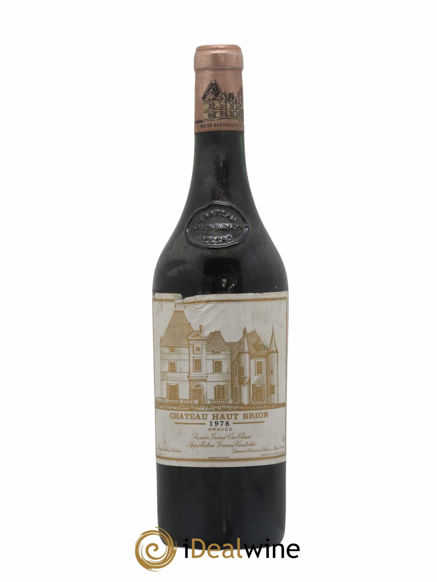 Château Haut Brion 1er Grand Cru Classé 1978 - Lot de 1 bouteille - 0