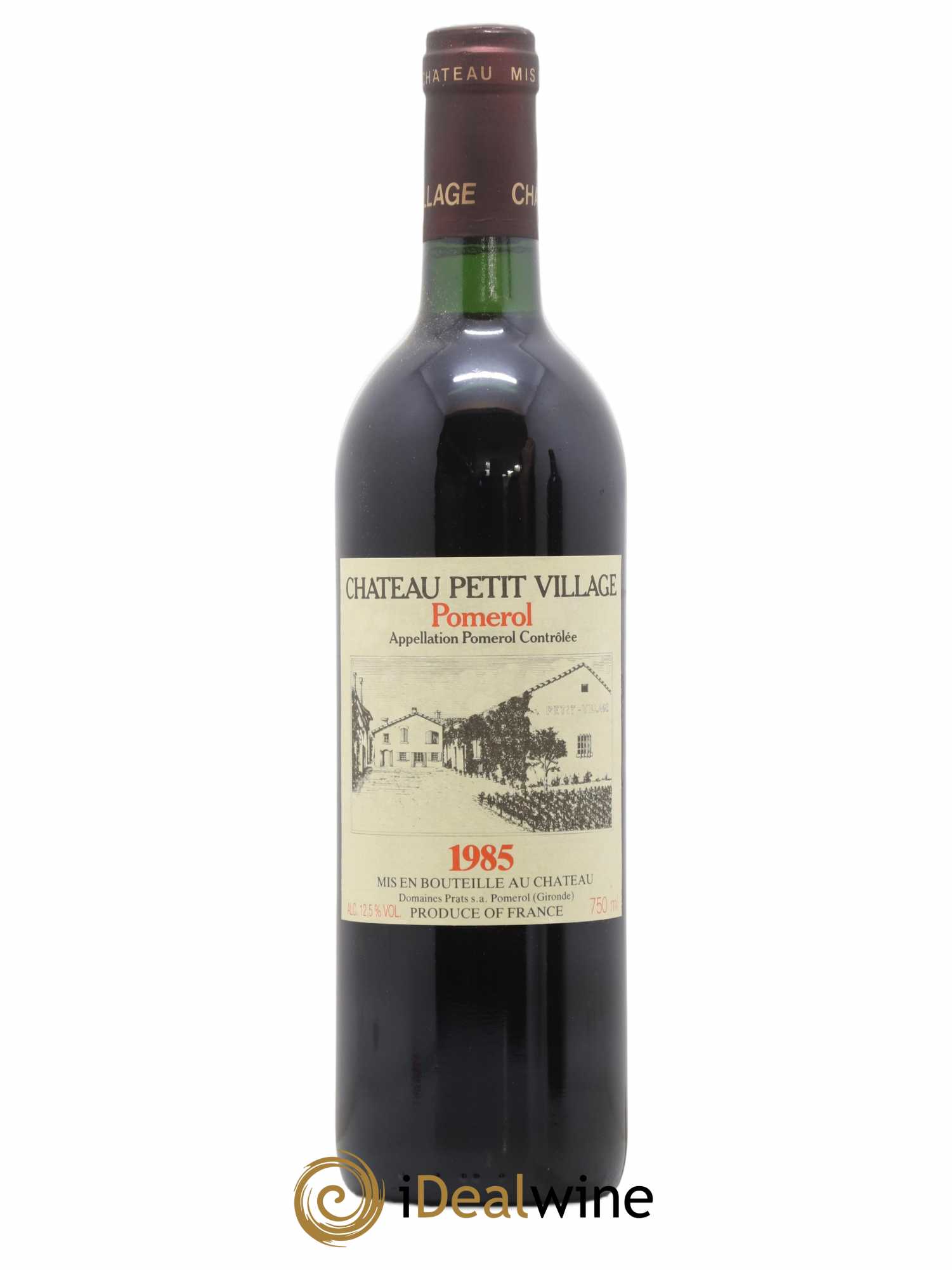Château Petit Village 1985 - Lot de 1 bouteille - 0