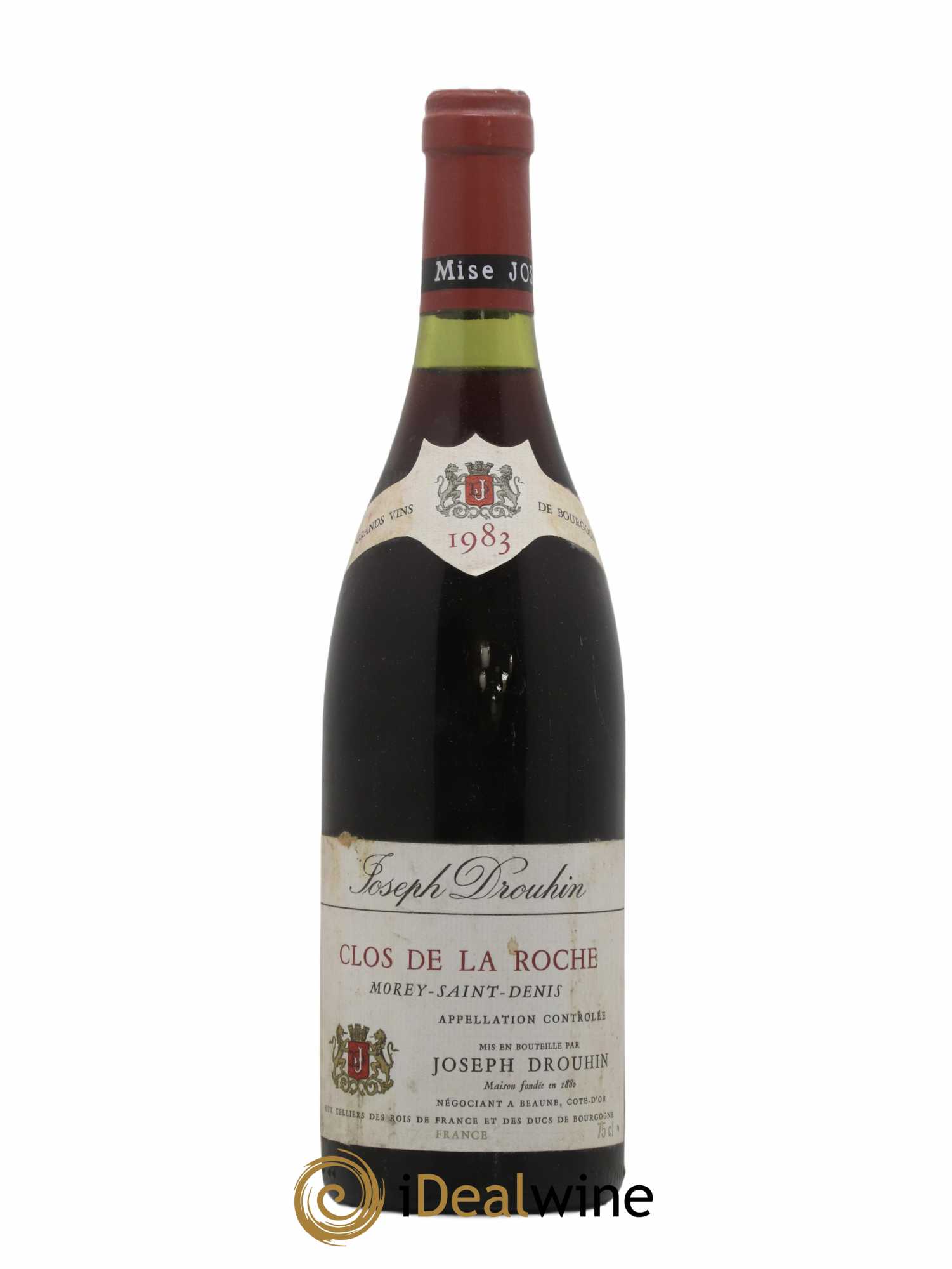 Clos de la Roche Grand Cru Joseph Drouhin Clos de la Roche Drouhin 1983 - Lot de 1 bouteille - 0