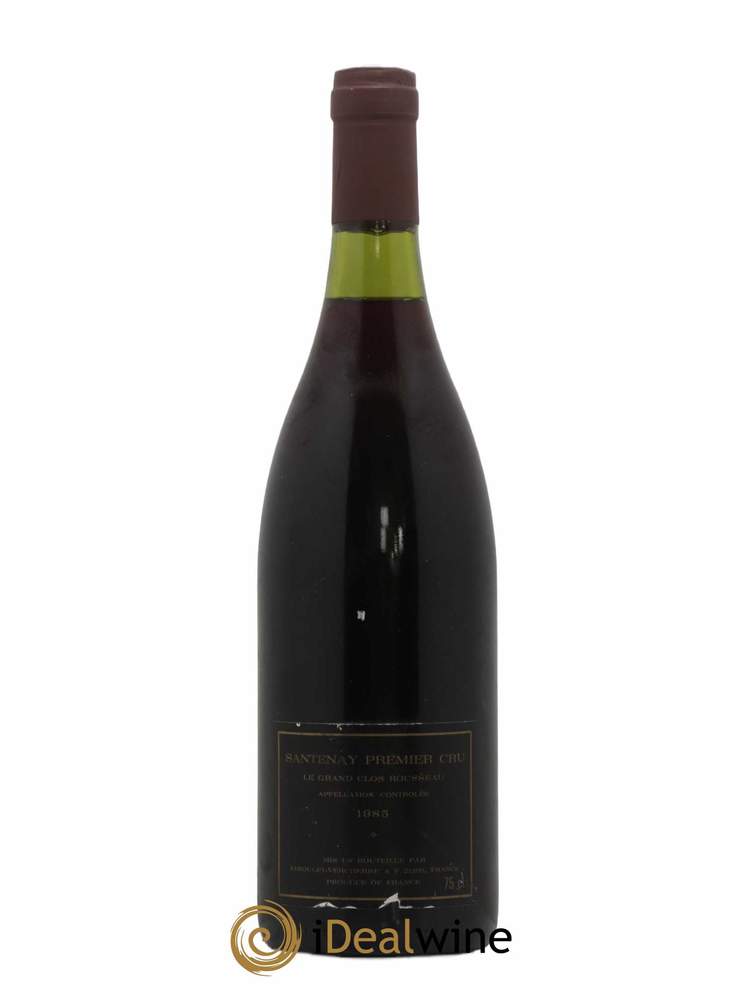 Santenay 1er Cru Clos Rousseau Jaboulet Vercherre 1985 - Lot de 1 bouteille - 1