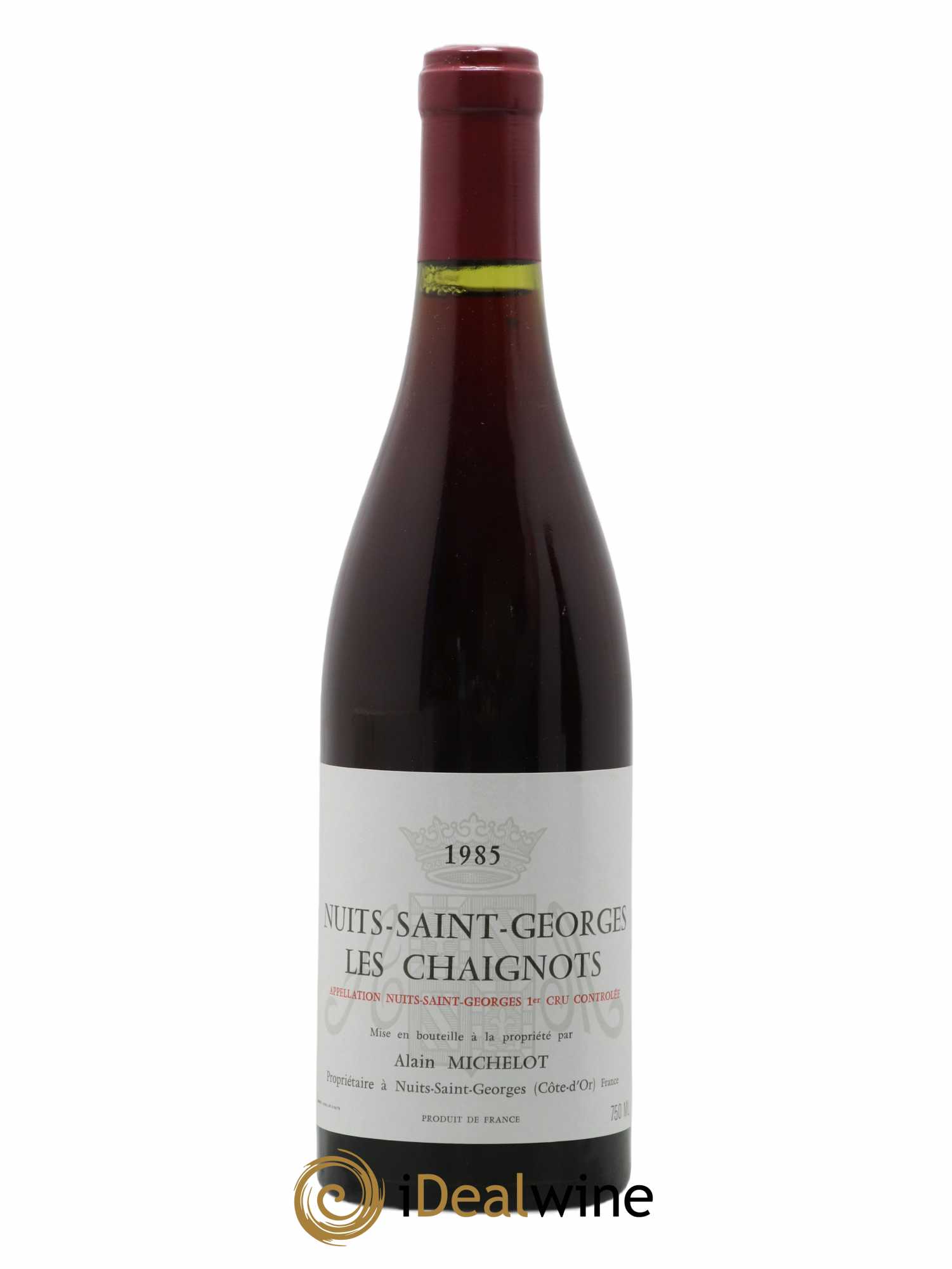 Nuits-Saint-Georges 1er Cru Les Chaignots Alain Michelot 1985 - Posten von 1 Flasche - 0