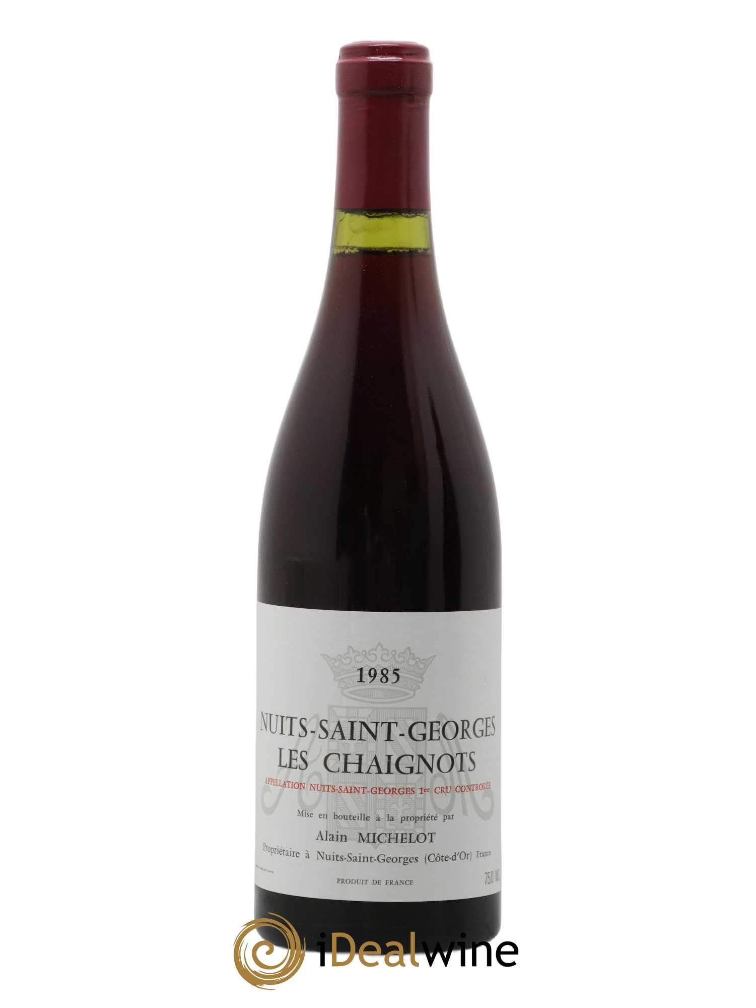 Nuits-Saint-Georges 1er Cru Les Chaignots Alain Michelot 1985 - Posten von 1 Flasche - 0