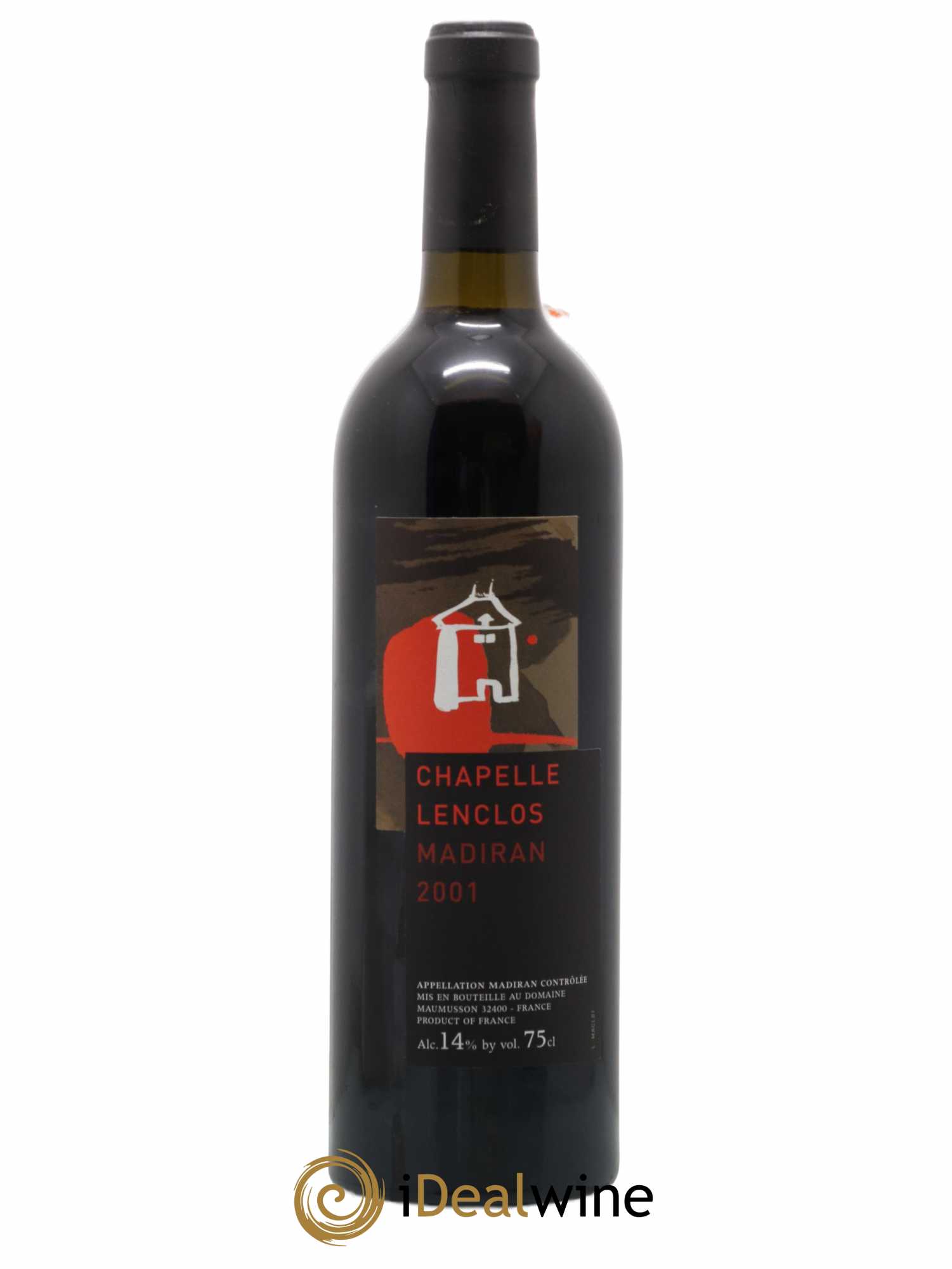Madiran Chapelle Lenclos 2001 - Lot de 1 bouteille - 0