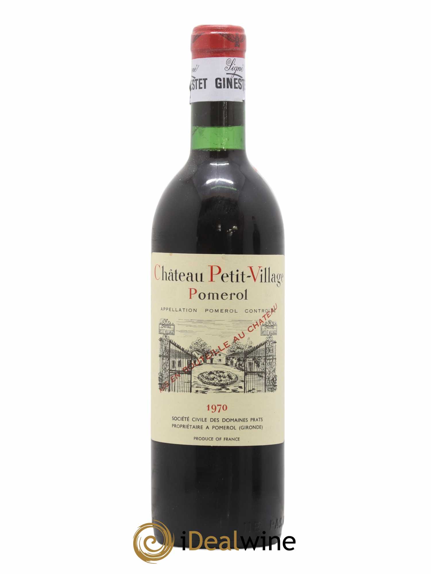 Château Petit Village 1970 - Lot de 1 bouteille - 0