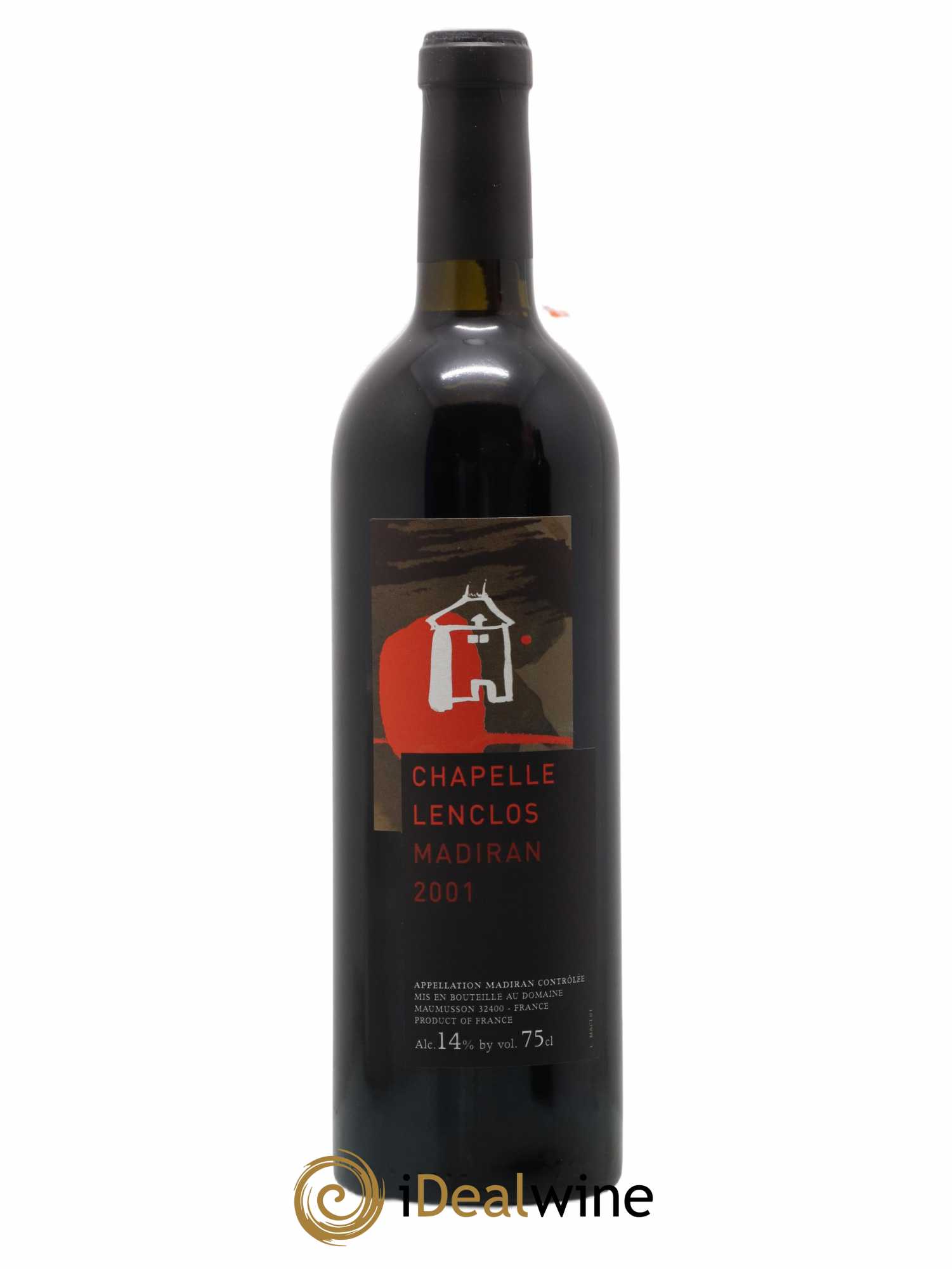 Madiran Chapelle Lenclos 2001 - Lot de 1 bouteille - 0
