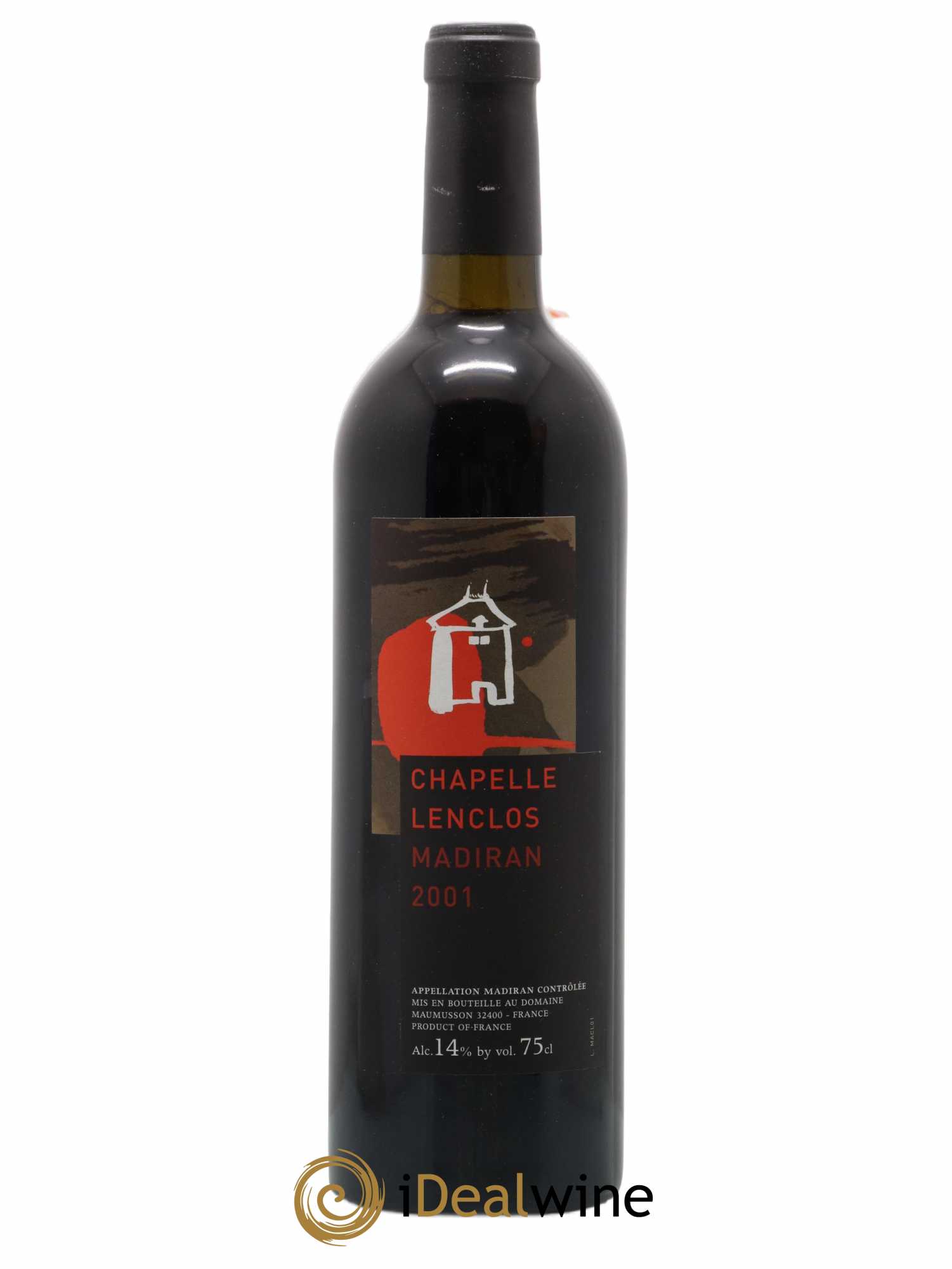 Madiran Chapelle Lenclos 2001 - Lot de 1 bouteille - 0