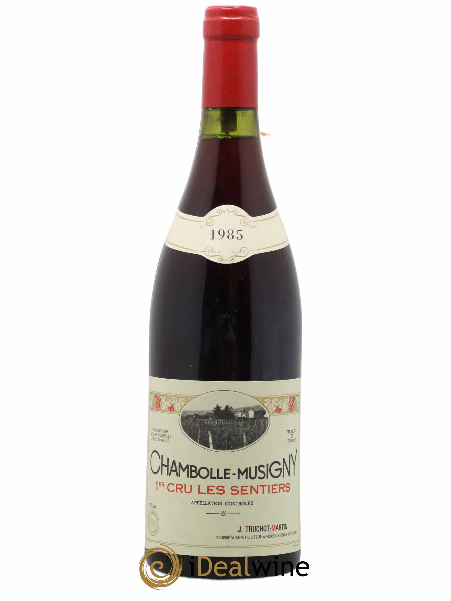 Chambolle-Musigny 1er Cru Les Sentiers Jacky Truchot Martin 1985 - Lot de 1 bouteille - 0