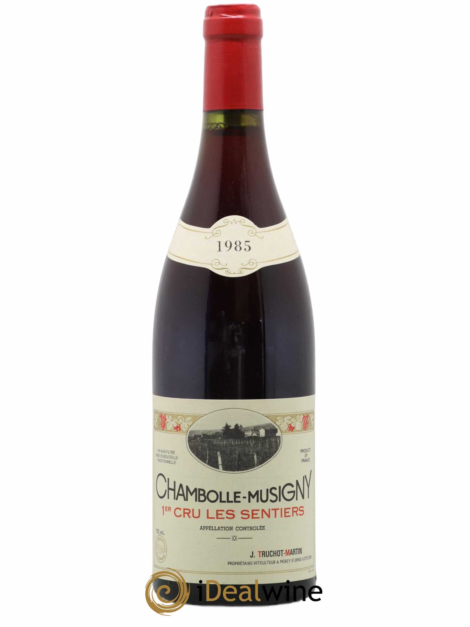 Chambolle-Musigny 1er Cru Les Sentiers Jacky Truchot Martin 1985 - Lot de 1 bouteille - 0