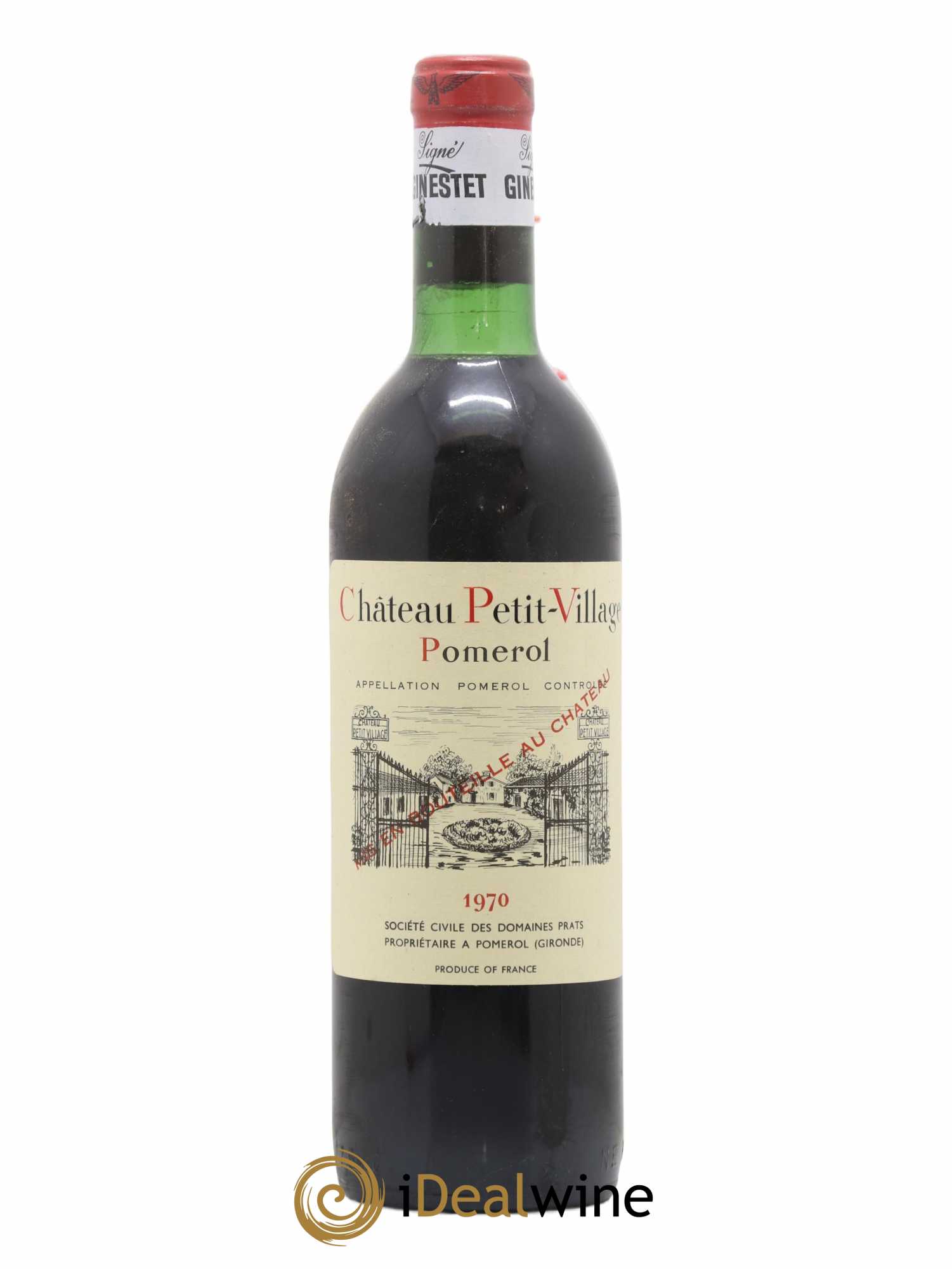 Château Petit Village 1970 - Lot de 1 bouteille - 0