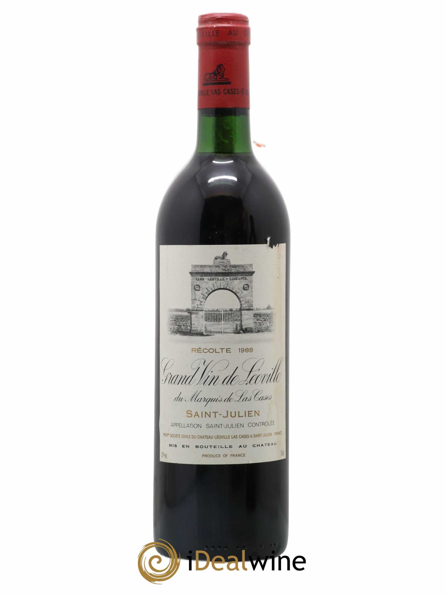 Château Léoville Las Cases 2ème Grand Cru Classé 1988 - Lot de 1 bouteille - 0