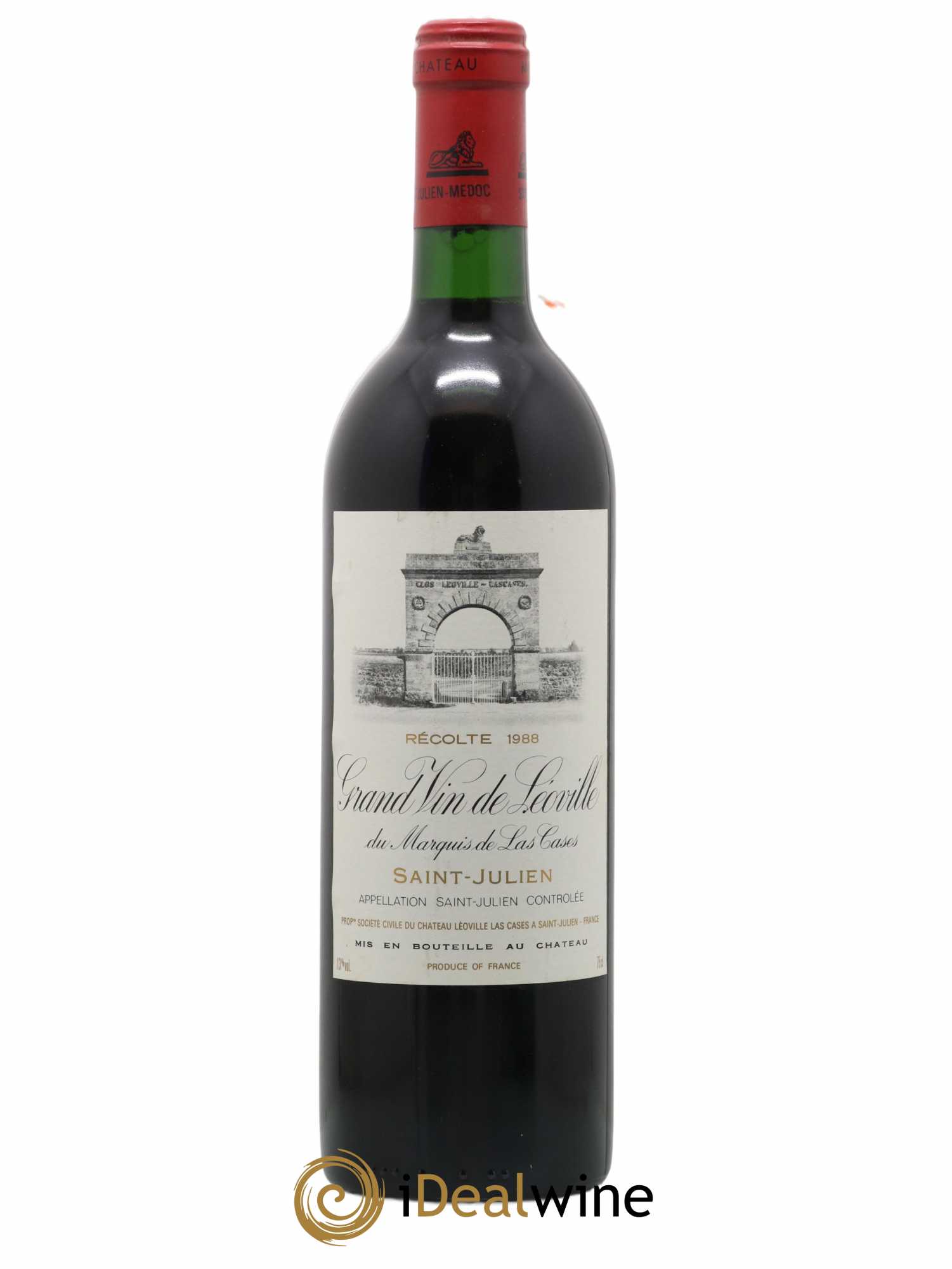 Château Léoville Las Cases 2ème Grand Cru Classé 1988 - Lot de 1 bouteille - 0