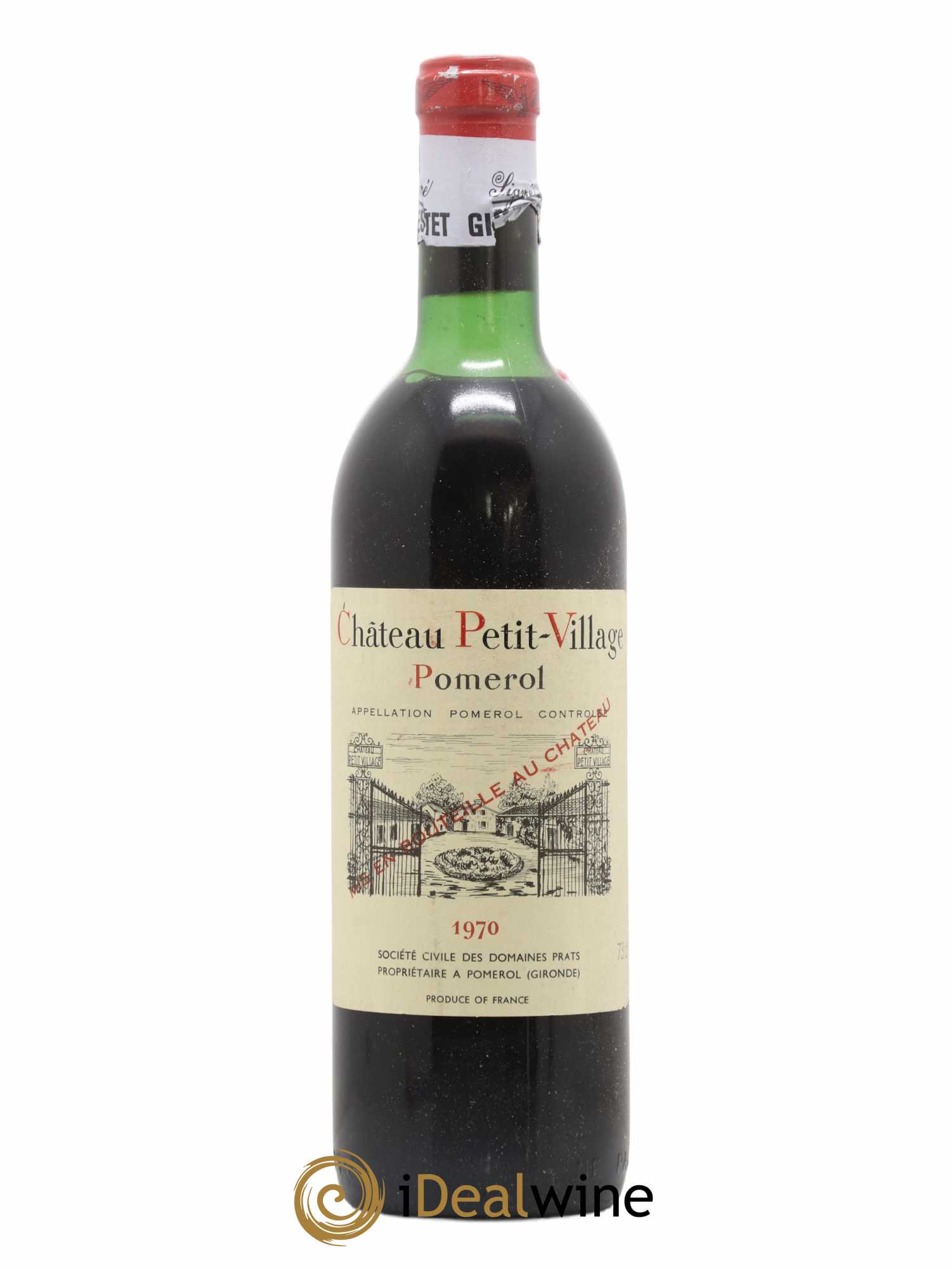 Château Petit Village 1970 - Lot de 1 bouteille - 0