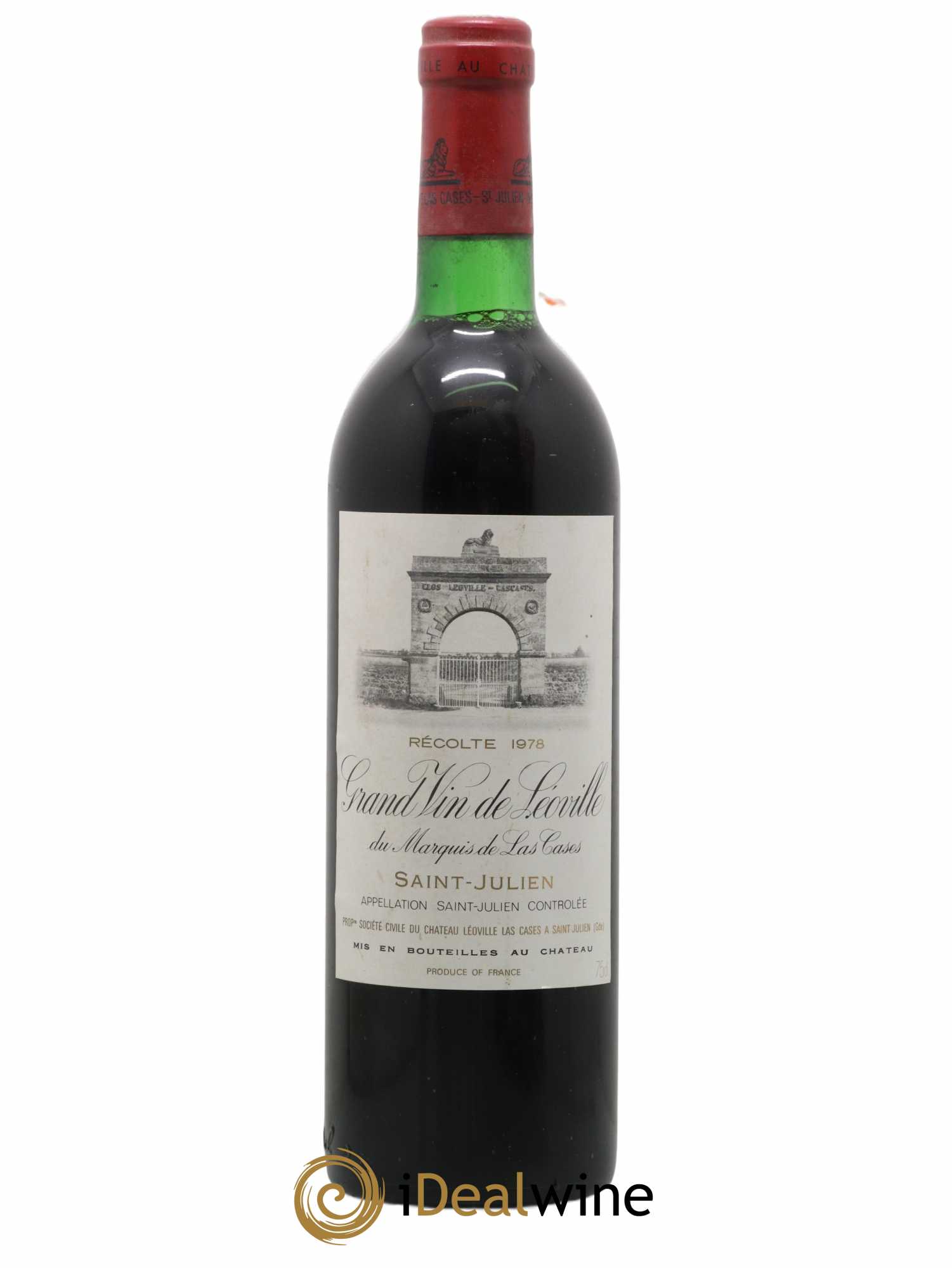 Château Léoville Las Cases 2ème Grand Cru Classé 1978 - Lot de 1 bouteille - 0