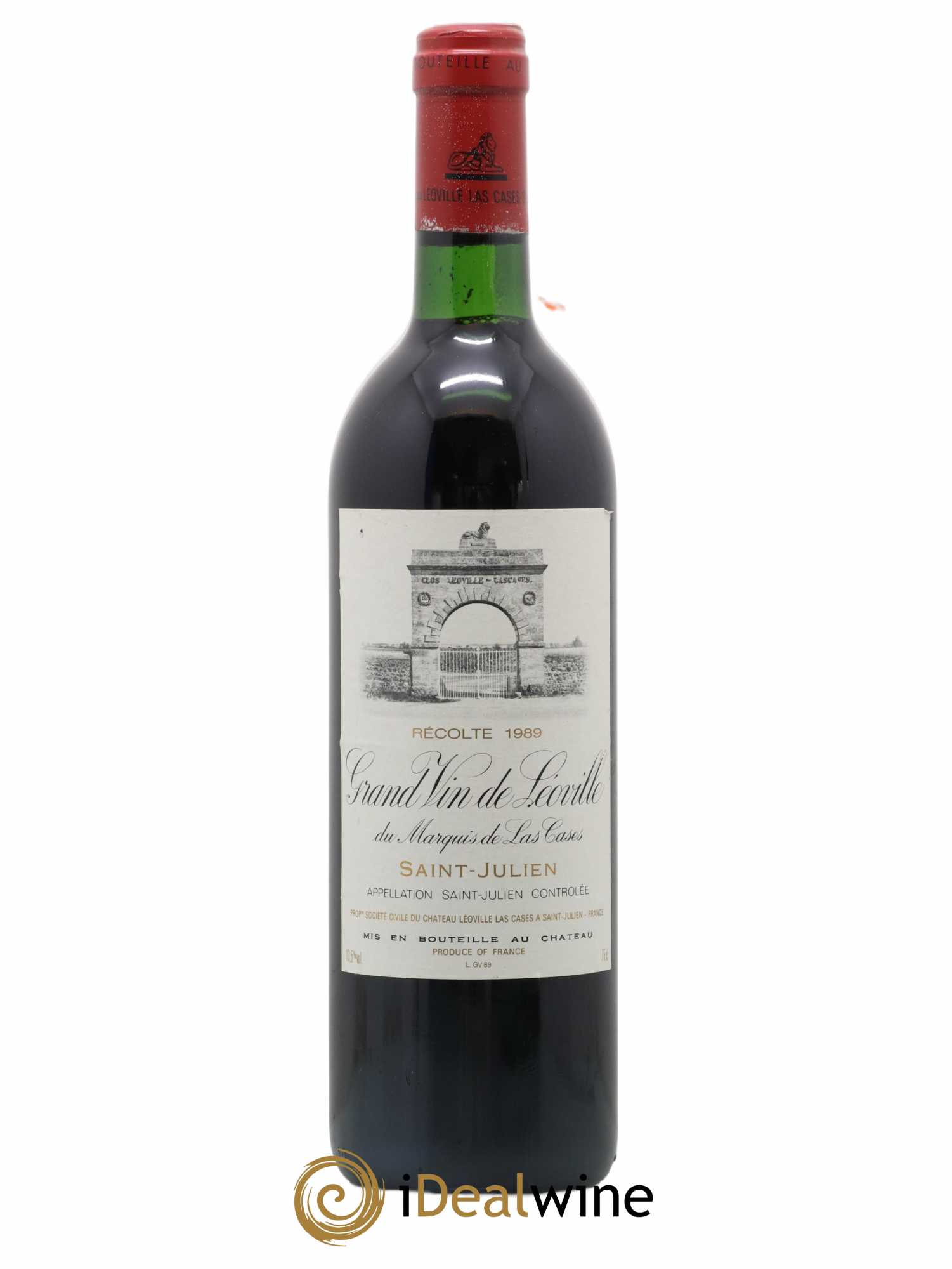 Château Léoville Las Cases 2ème Grand Cru Classé 1989 - Lot de 1 bouteille - 0