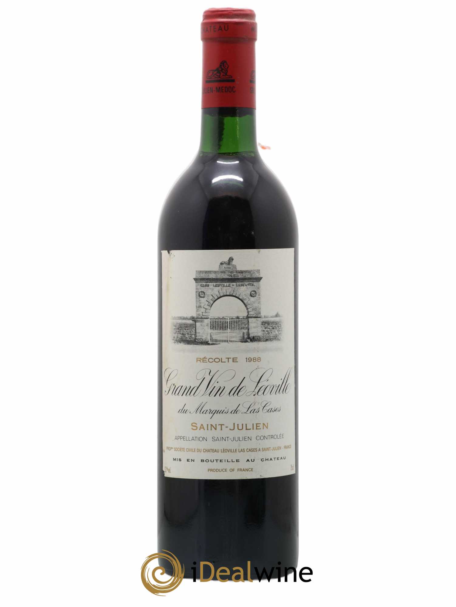 Château Léoville Las Cases 2ème Grand Cru Classé 1988 - Lot de 1 bouteille - 0