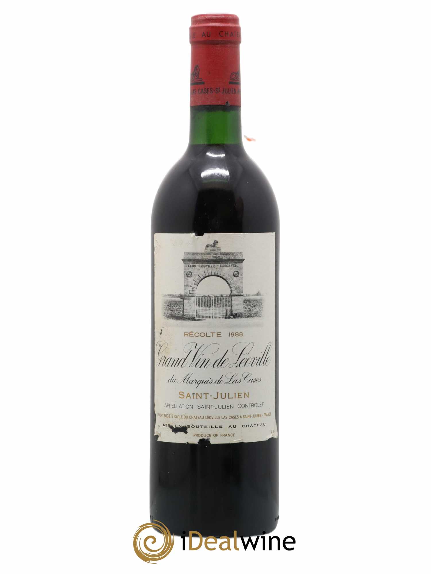 Château Léoville Las Cases 2ème Grand Cru Classé 1988 - Lot de 1 bouteille - 0