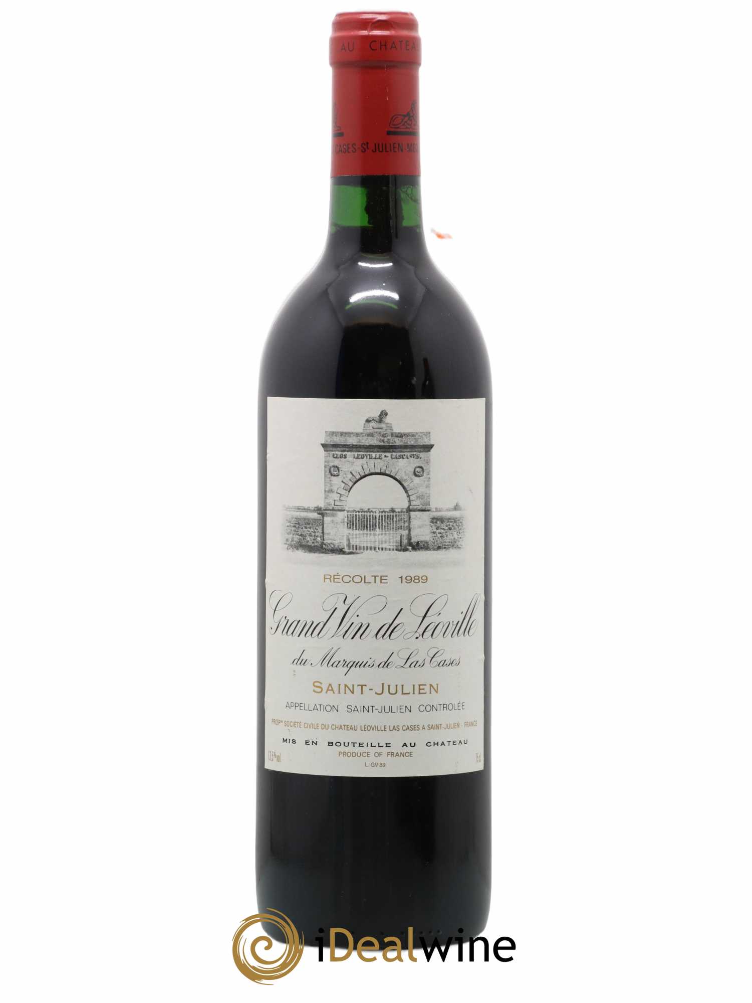 Château Léoville Las Cases 2ème Grand Cru Classé 1989 - Lot de 1 bouteille - 0