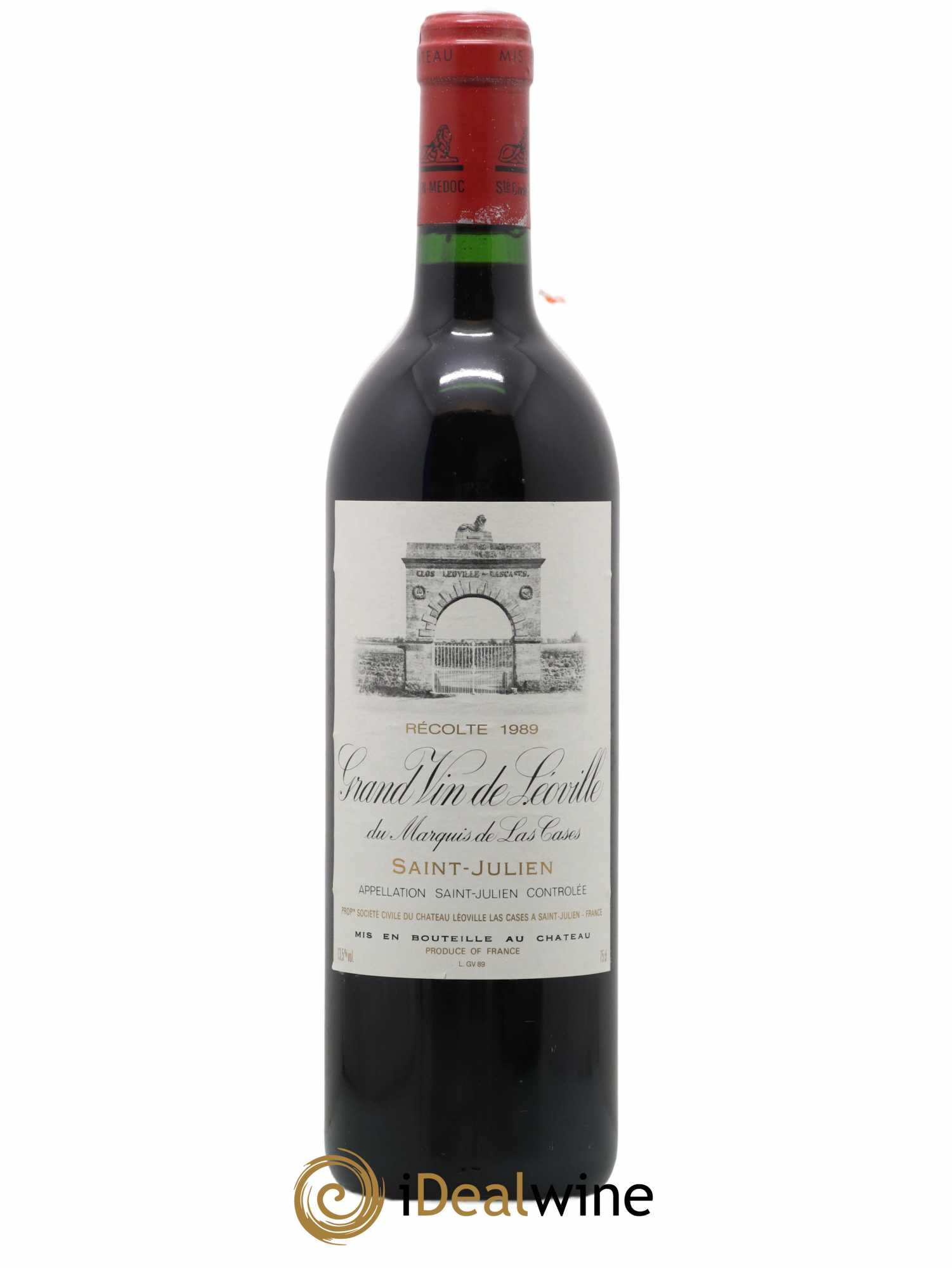 Château Léoville Las Cases 2ème Grand Cru Classé 1989 - Lot de 1 bouteille - 0