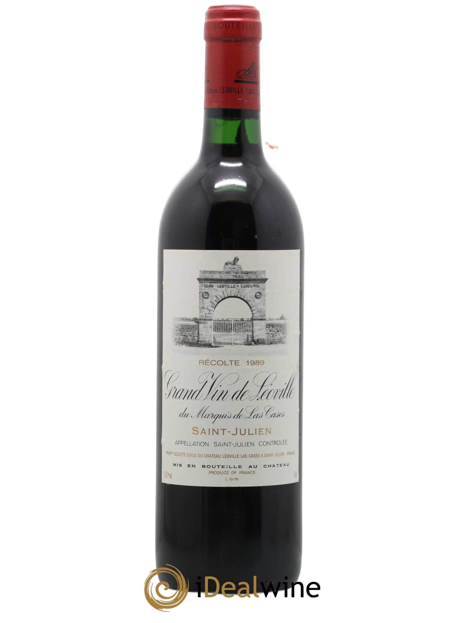 Château Léoville Las Cases 2ème Grand Cru Classé 1989 - Lot de 1 bouteille - 0