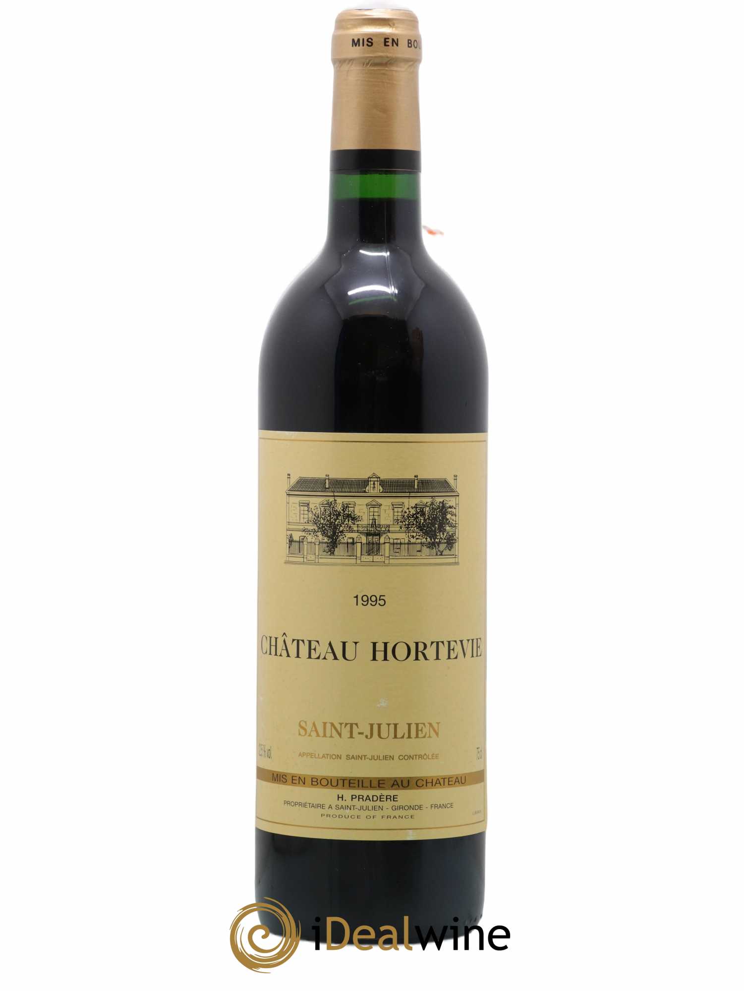 Saint-Julien Château Hortevie 1995 - Posten von 1 Flasche - 0