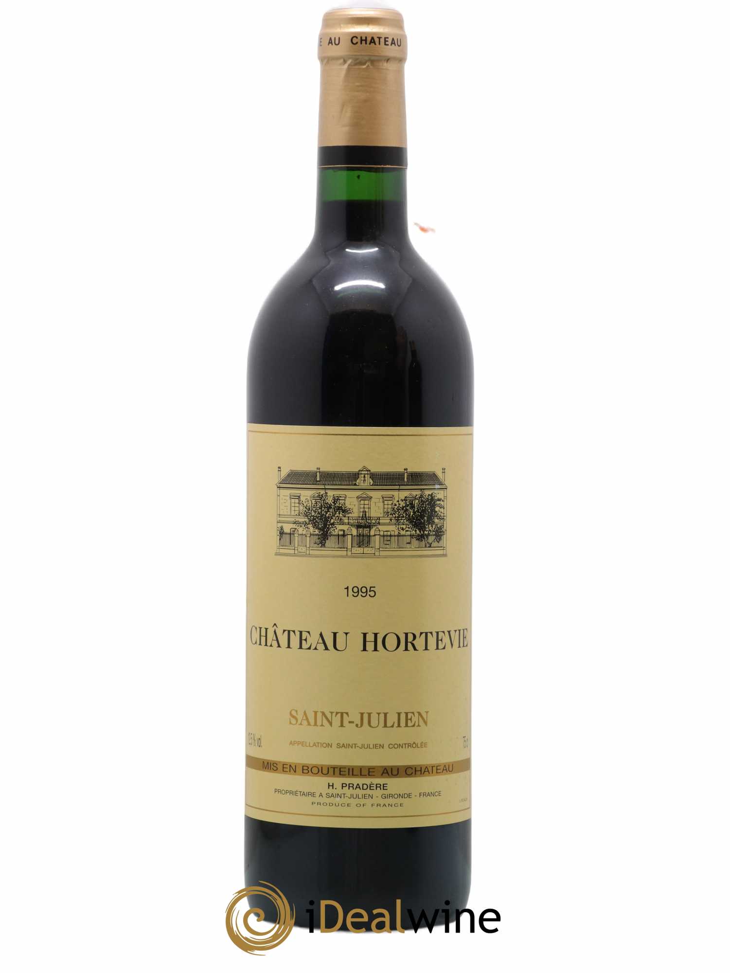 Saint-Julien Château Hortevie 1995 - Posten von 1 Flasche - 0