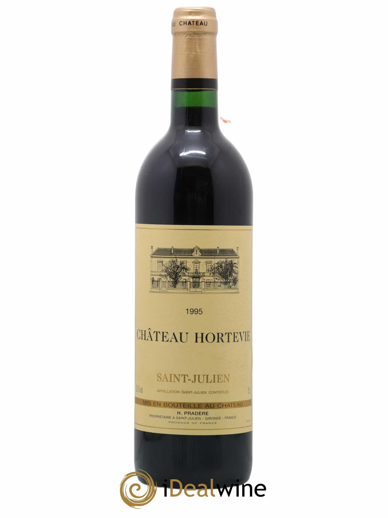 Saint-Julien Château Hortevie 1995 - Posten von 1 Flasche - 0