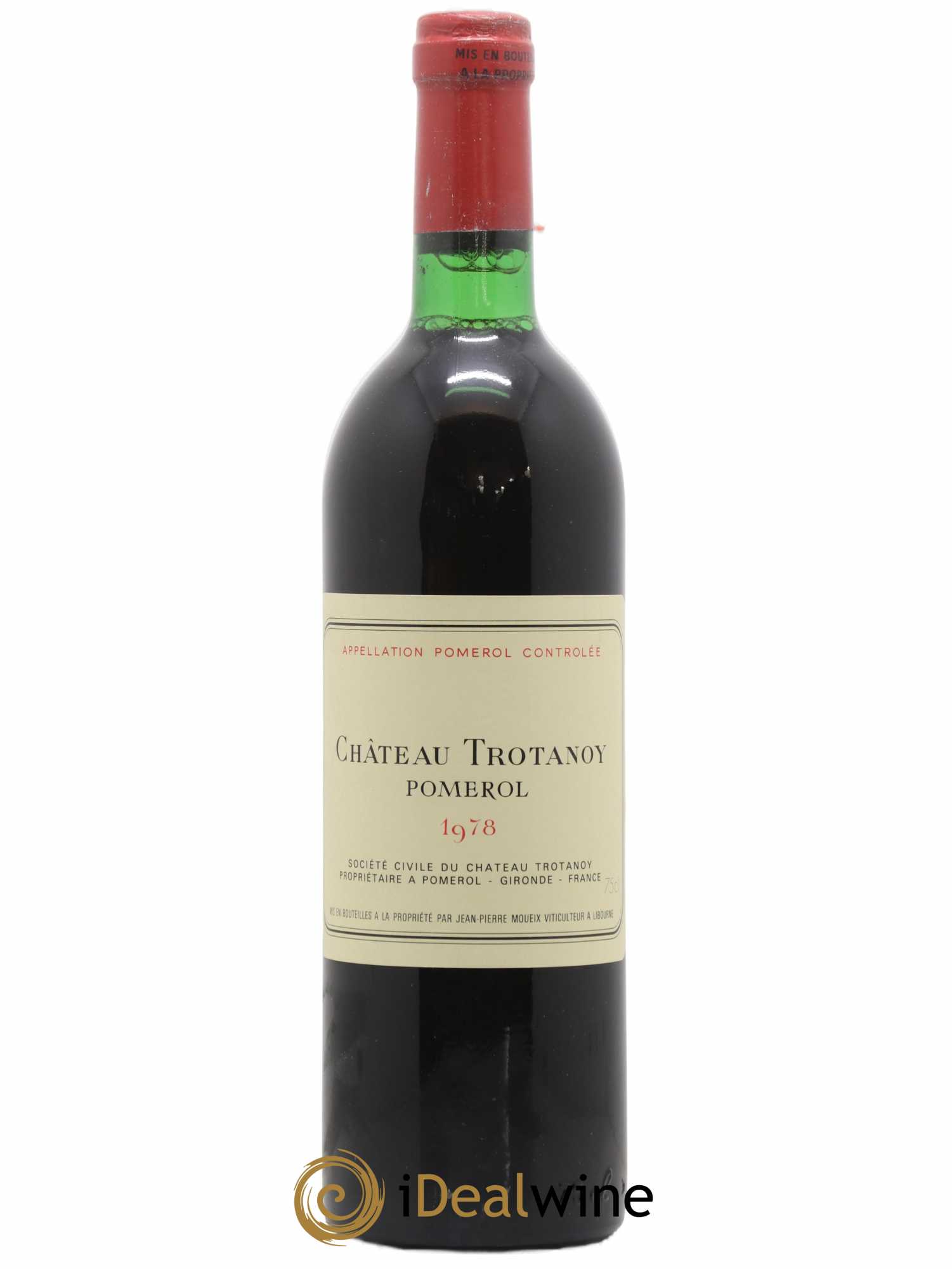 Château Trotanoy 1978 - Lot de 1 bouteille - 0