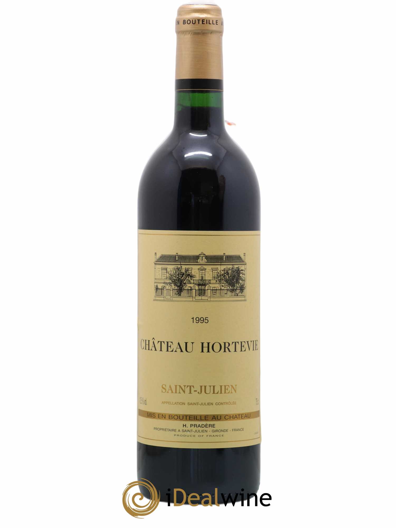 Saint-Julien Château Hortevie 1995 - Posten von 1 Flasche - 0