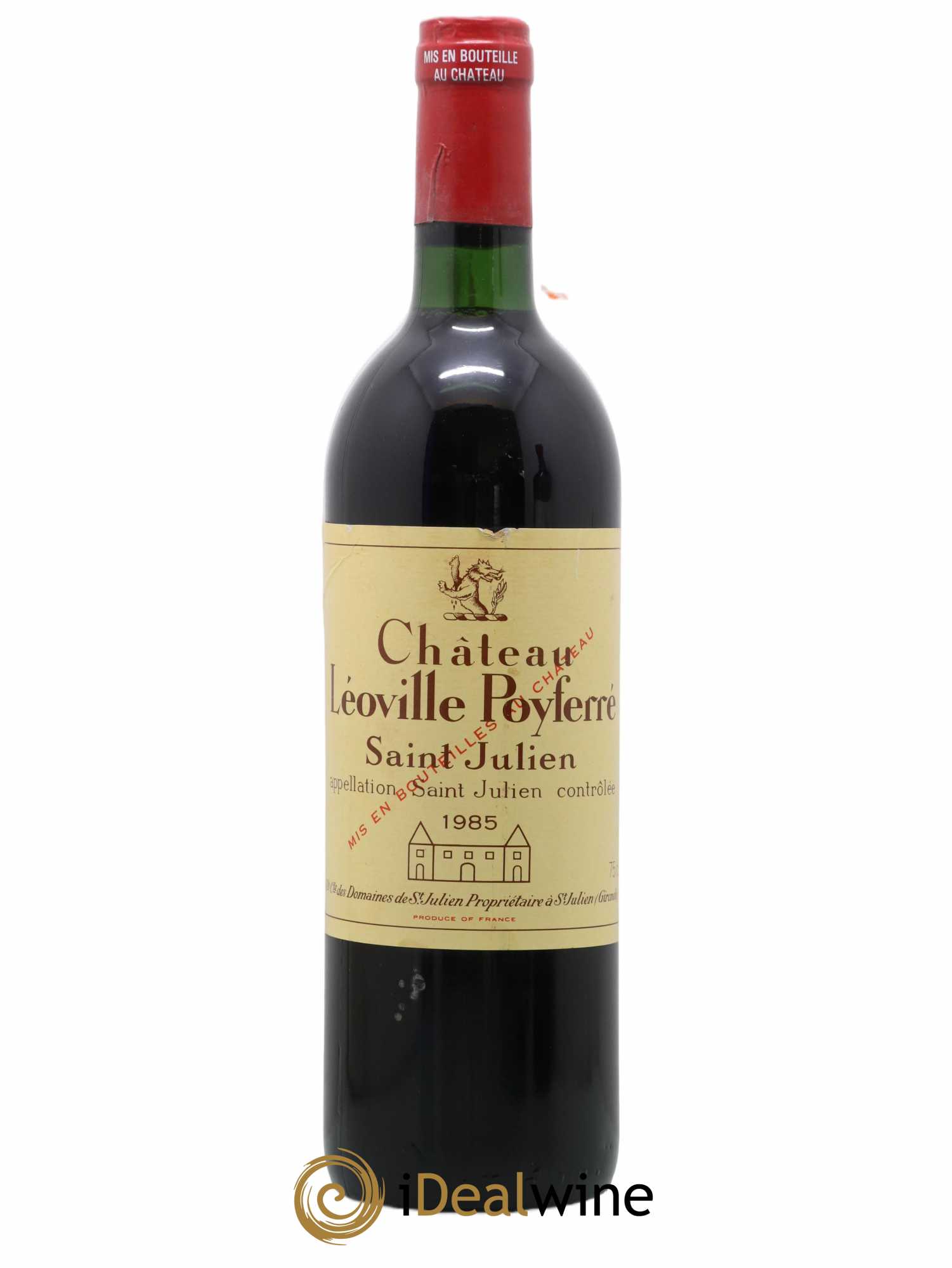 Château Léoville Poyferré 2ème Grand Cru Classé 1985 - Lot de 1 bouteille - 0