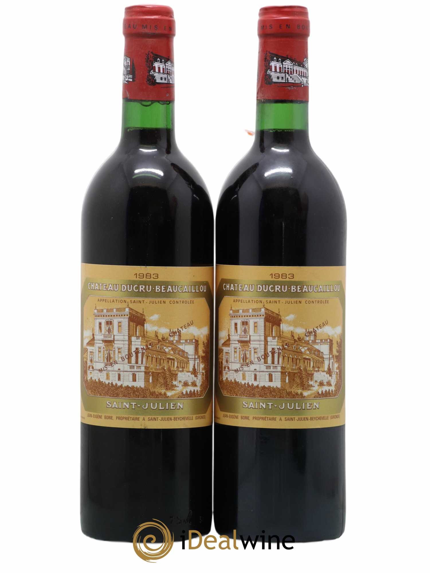 Château Ducru Beaucaillou 2ème Grand Cru Classé 1983 - Lot of 2 bottles - 0